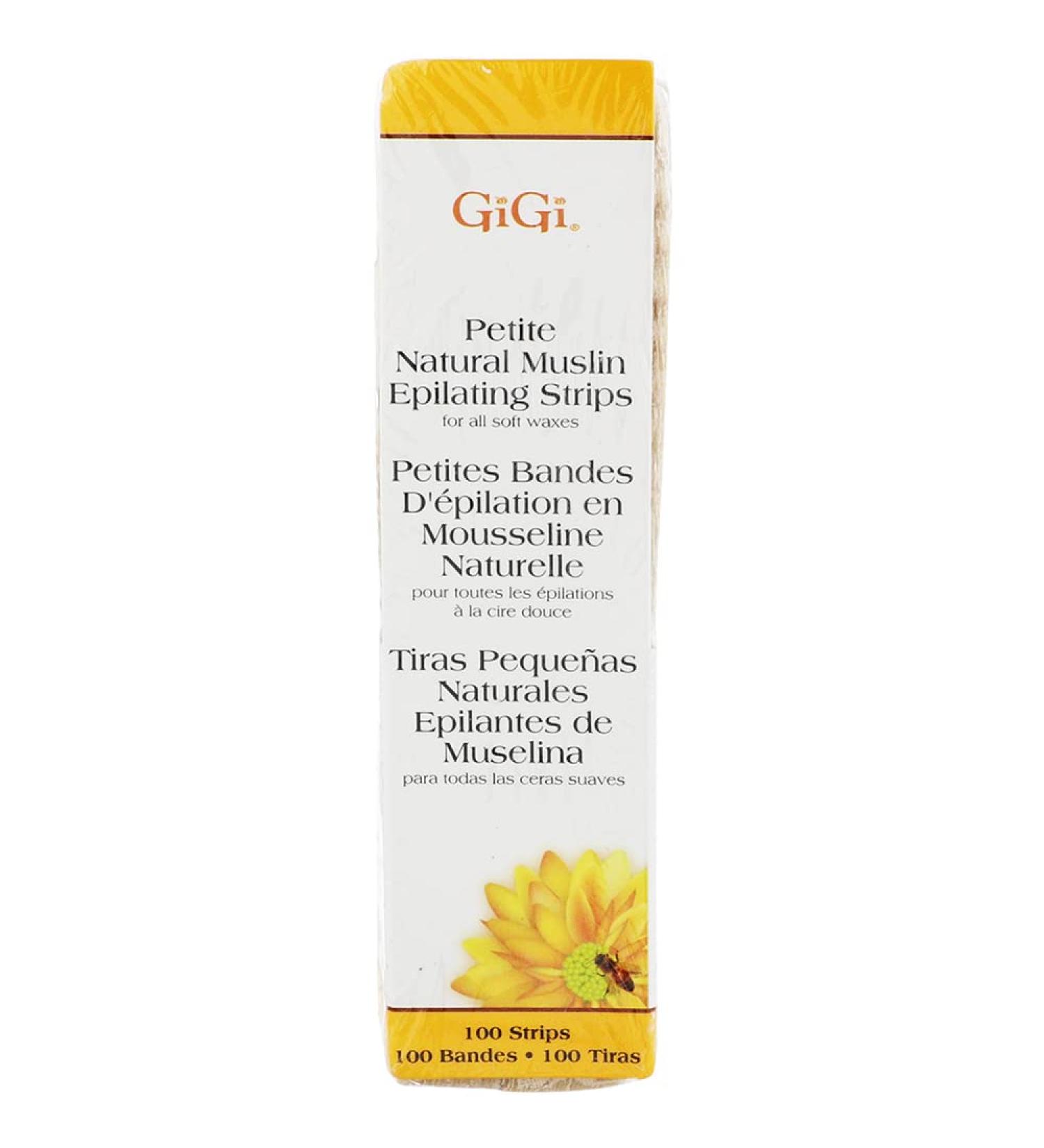 GIGI Natural Muslin Epilating Strips (Small) GG0600 - Buy Online on GoSupps.com