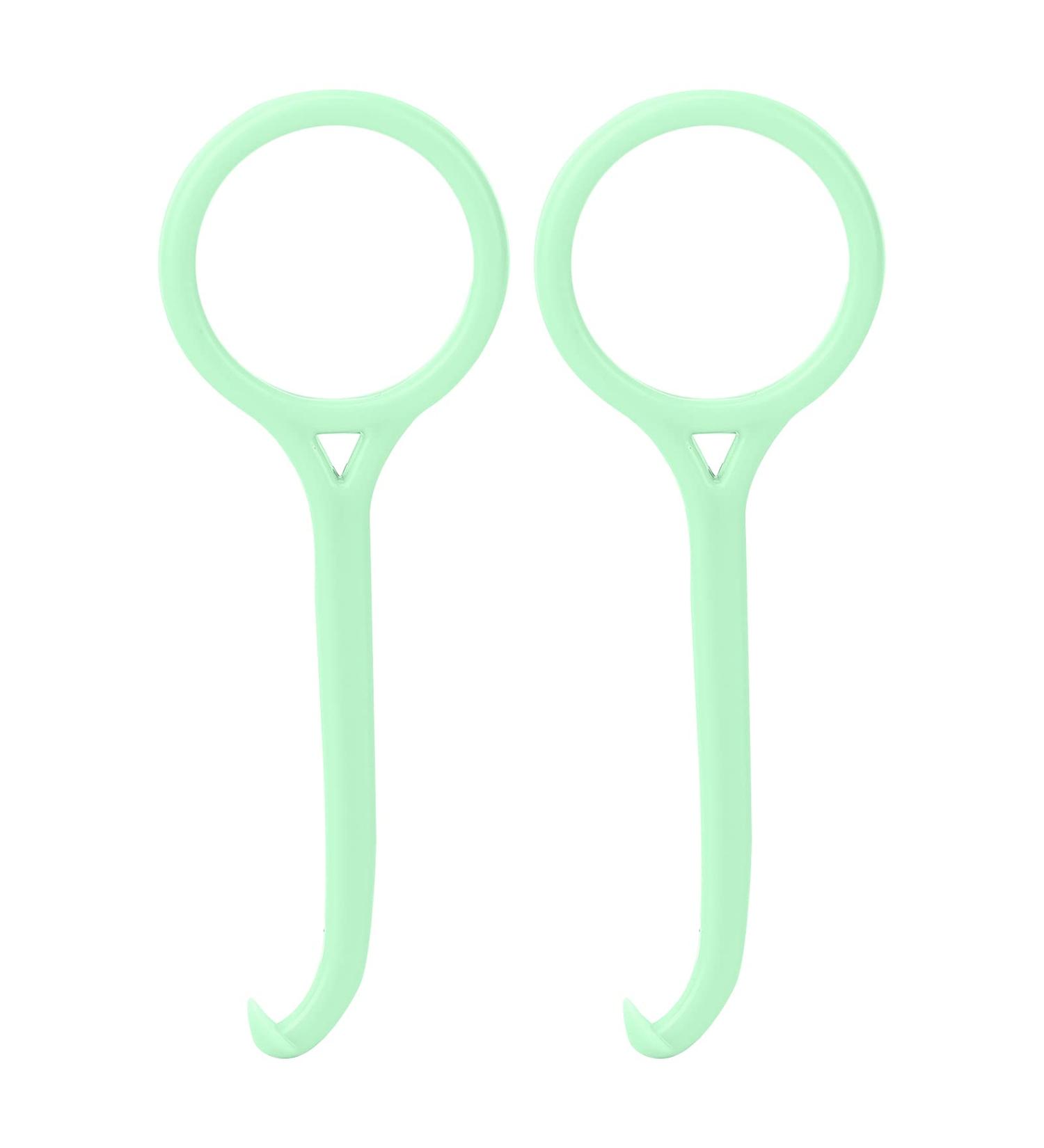 2-Piece Professional Aligners Remover & Retainer Tools - Invisible Braces & Dentures Care (Green) - International Shipping Available - Buy Online on GoSupps.com