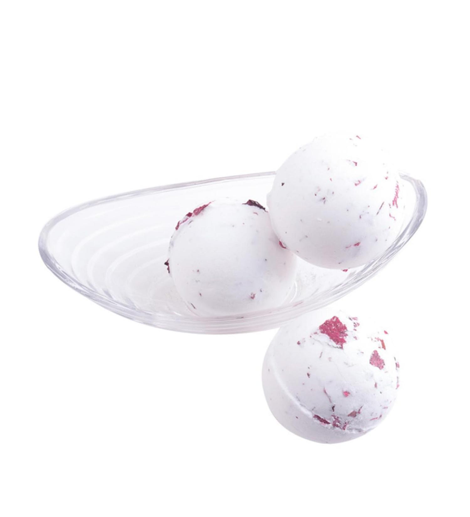  SOESFOUFU bath balm bath with essential oils mini gel bath bomb maker bubble essential oil white bath ball - Buy Online on GoSupps.com