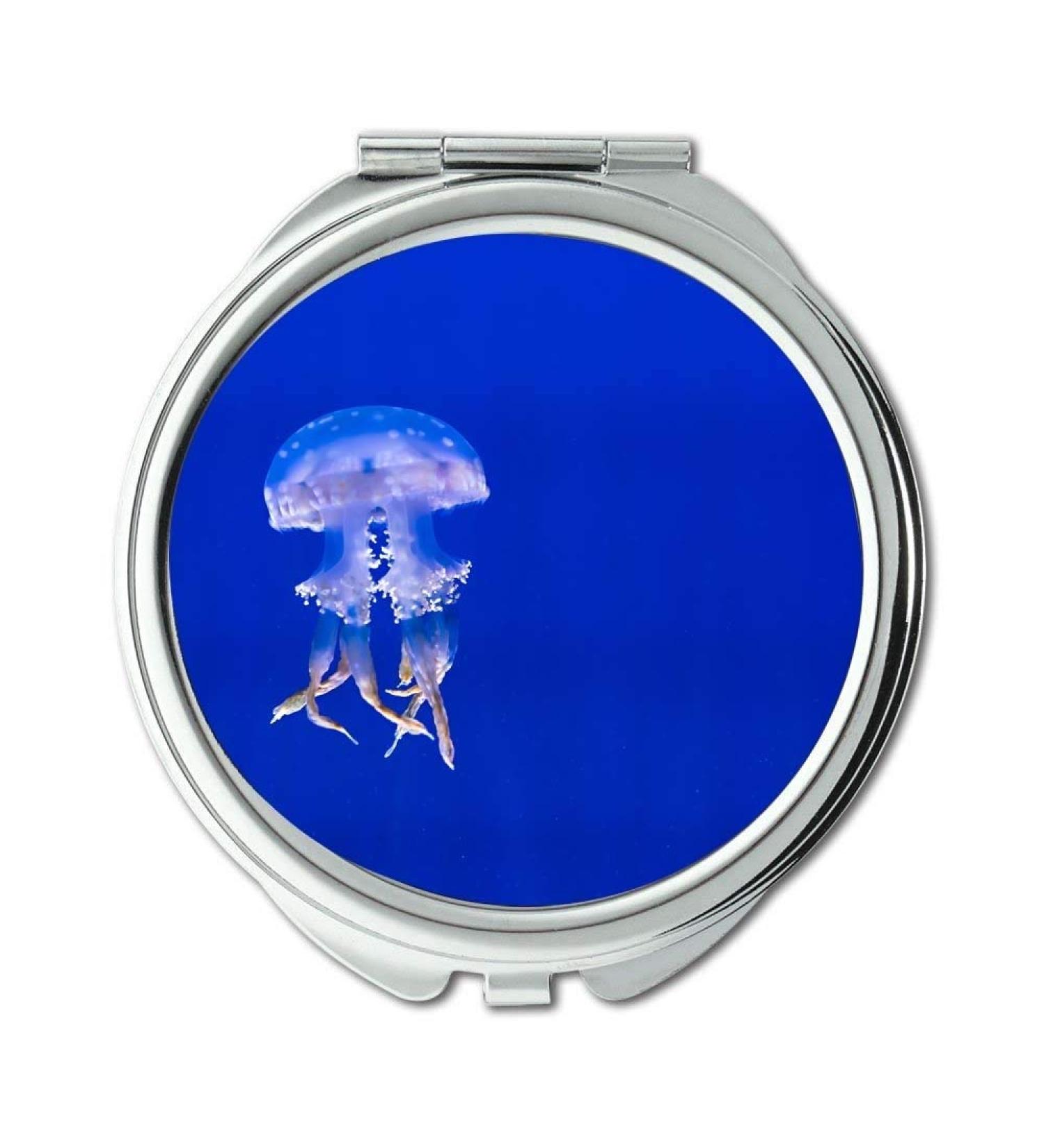 Mirror Travel Mirror aquarium blue color pocket mirror portable mirror - Buy Online on GoSupps.com