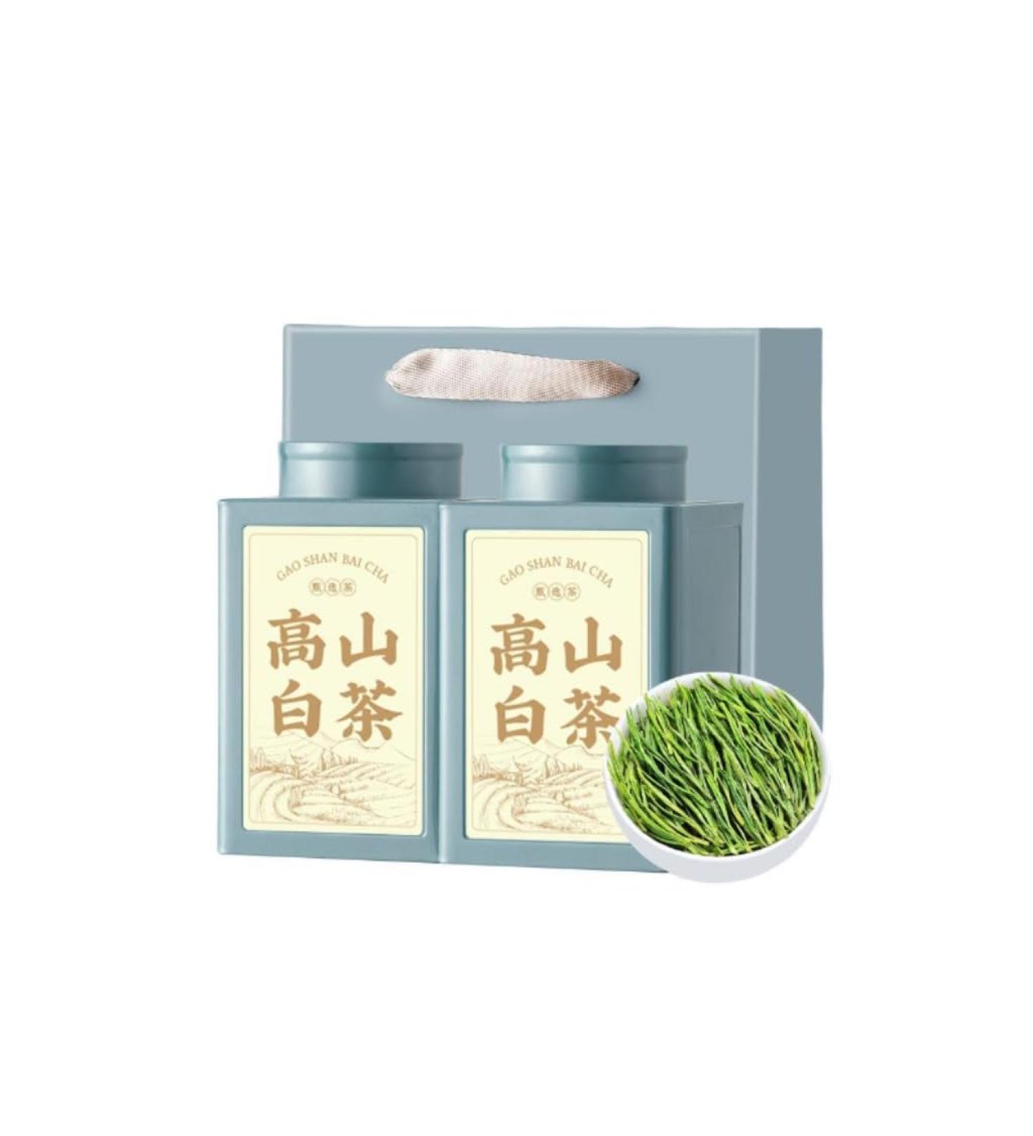 HQZM Premium White Tea from Hoge Berg 125g * 2 Fragrant Loose Leaf Tea First Harvest Tea - Buy Online on GoSupps.com