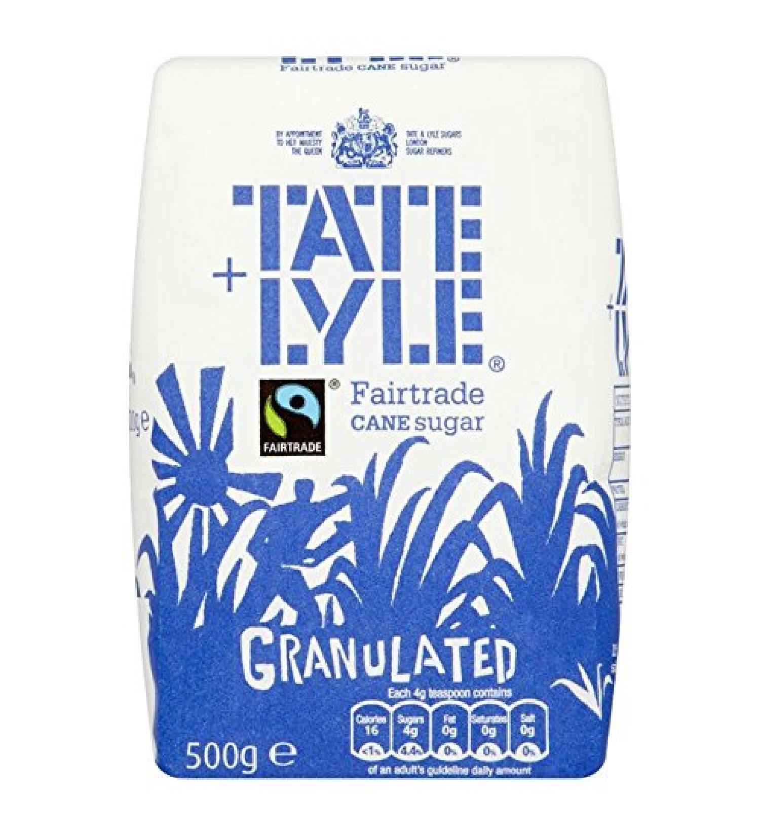 Tate and Lyle Fairtrade Granulated Sugar 500 G