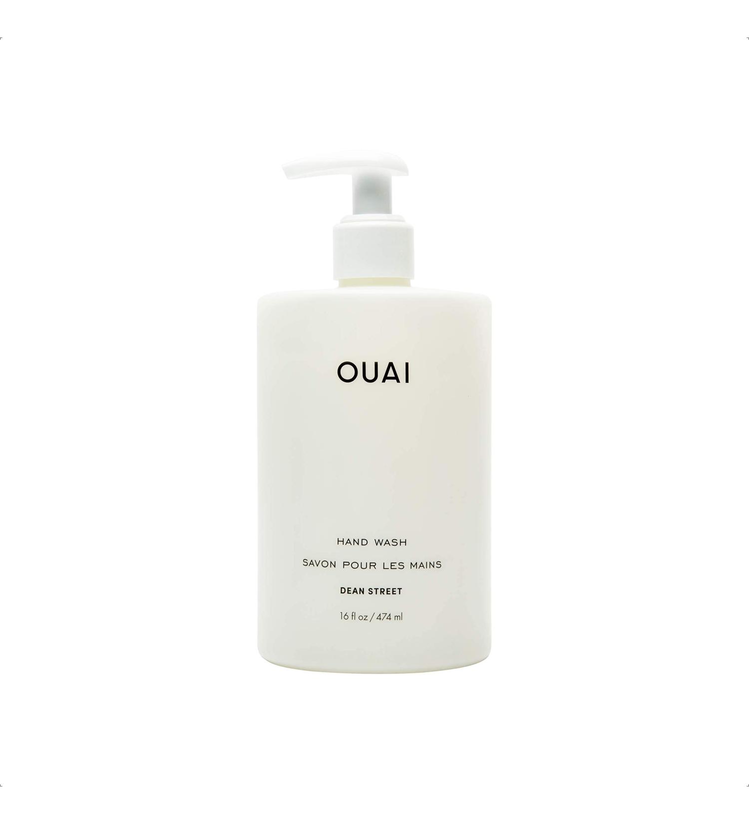OUAI Exfoliating Hand Wash - 16 Fl Oz (Pack of 1) | Cleanses, Moisturizes, and Leaves Your Hands Smelling Amazing - Buy Online on GoSupps.com