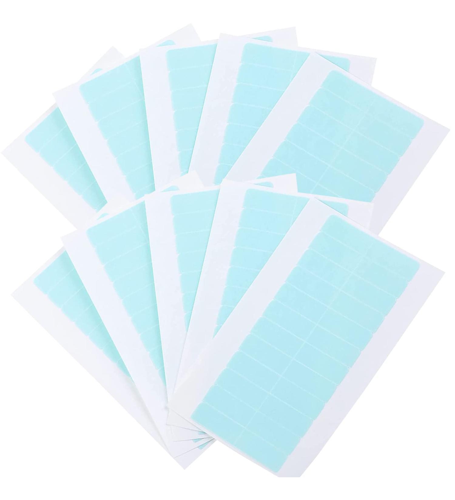 240 Pcs Double Sided Waterproof Wig Tape for Hair Extensions (Blue, 4 * 0.8cm) - Human Hair Weft Replacement Tapes - Buy Online on GoSupps.com