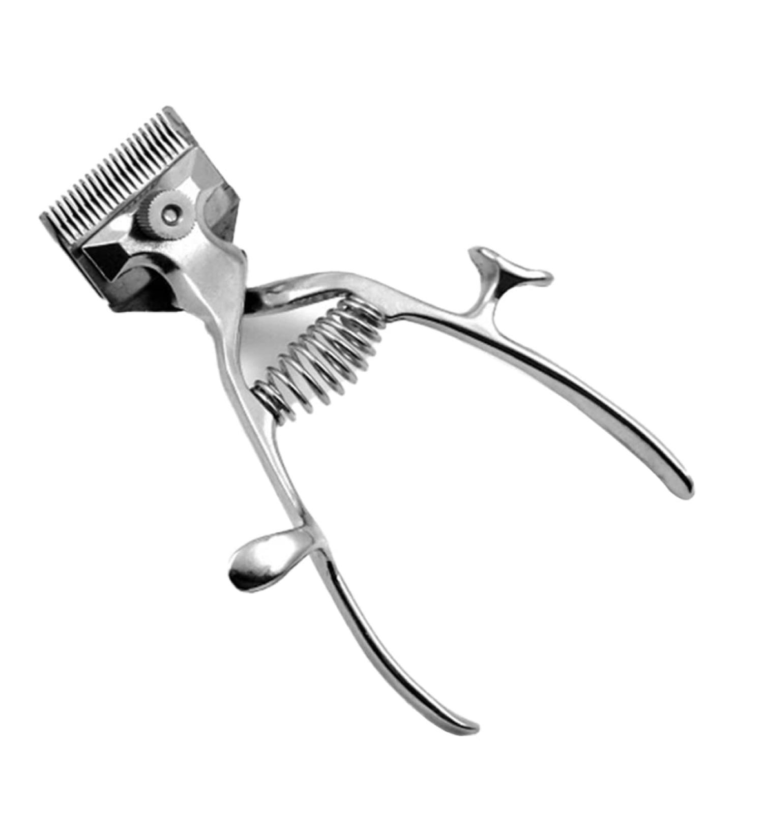 Manual Clipper Barber Trimmer Salon Hairdressing Clipper Tools Classic Haircut Tool Stainless Steel Manual Hair Trimmer - Buy Online on GoSupps.com