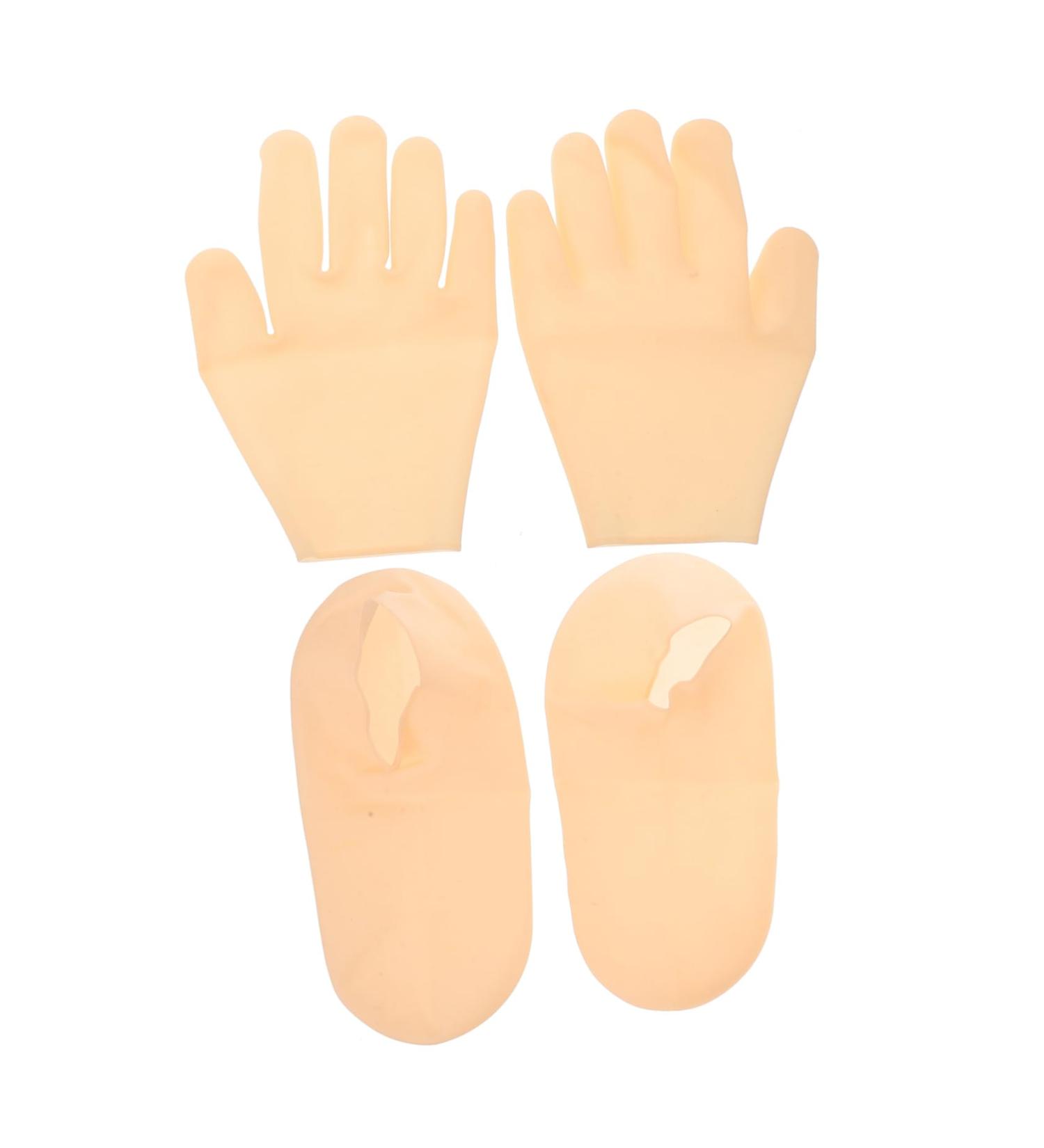  NOLITOY NOLITOY Set Exfoliating Hands and Feet Set Gels Lotion Gloves Hand Moisturizing Gloves Night Gloves Spa Gel Socks Hand Moisturizer Gloves Hydrating - Buy Online on GoSupps.com