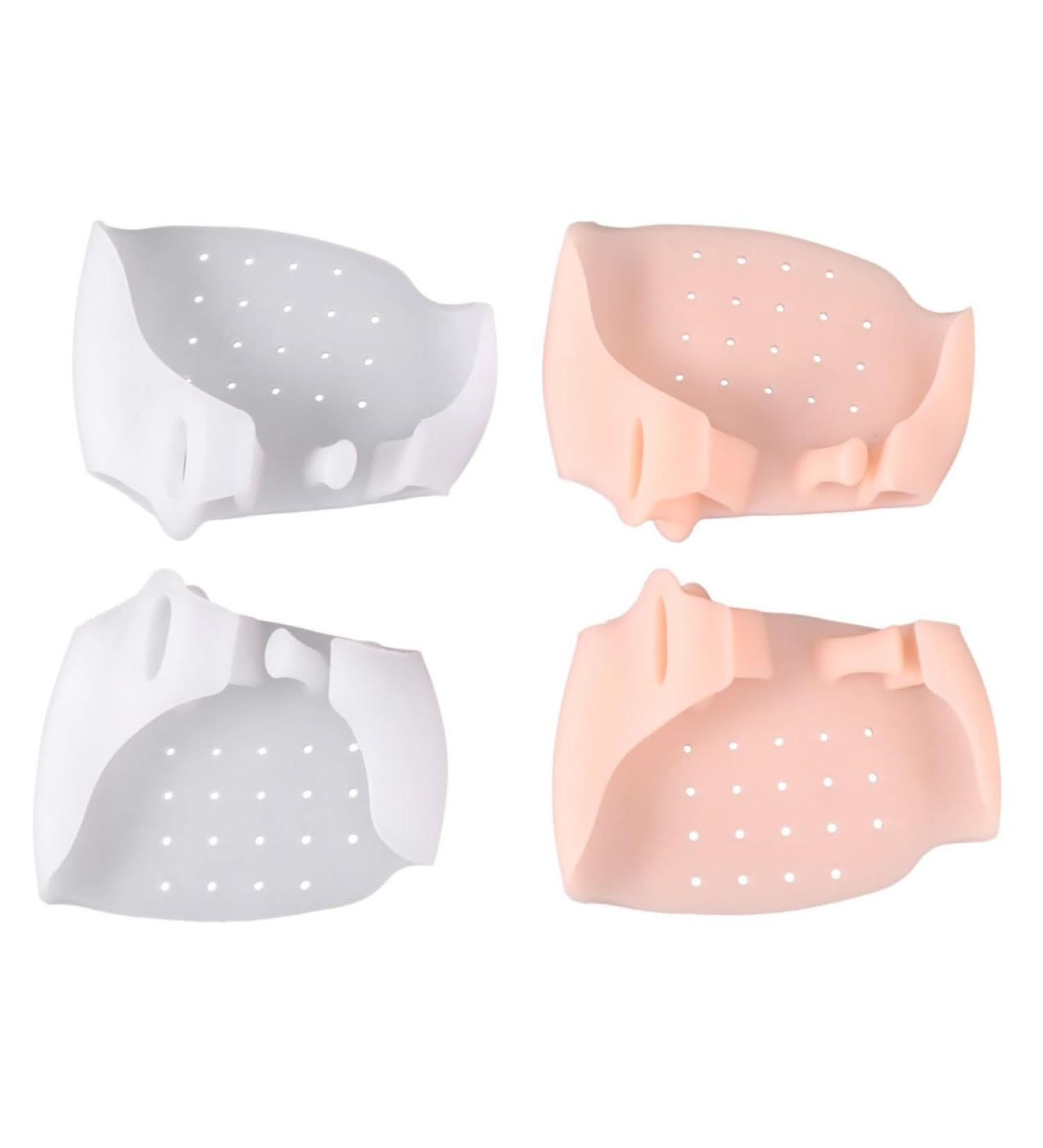 FRCOLOR Silicone Spreaders - 2 Pairs Hallux Separator & Bunion Straightener for Foot Pain Relief - Buy Online on GoSupps.com