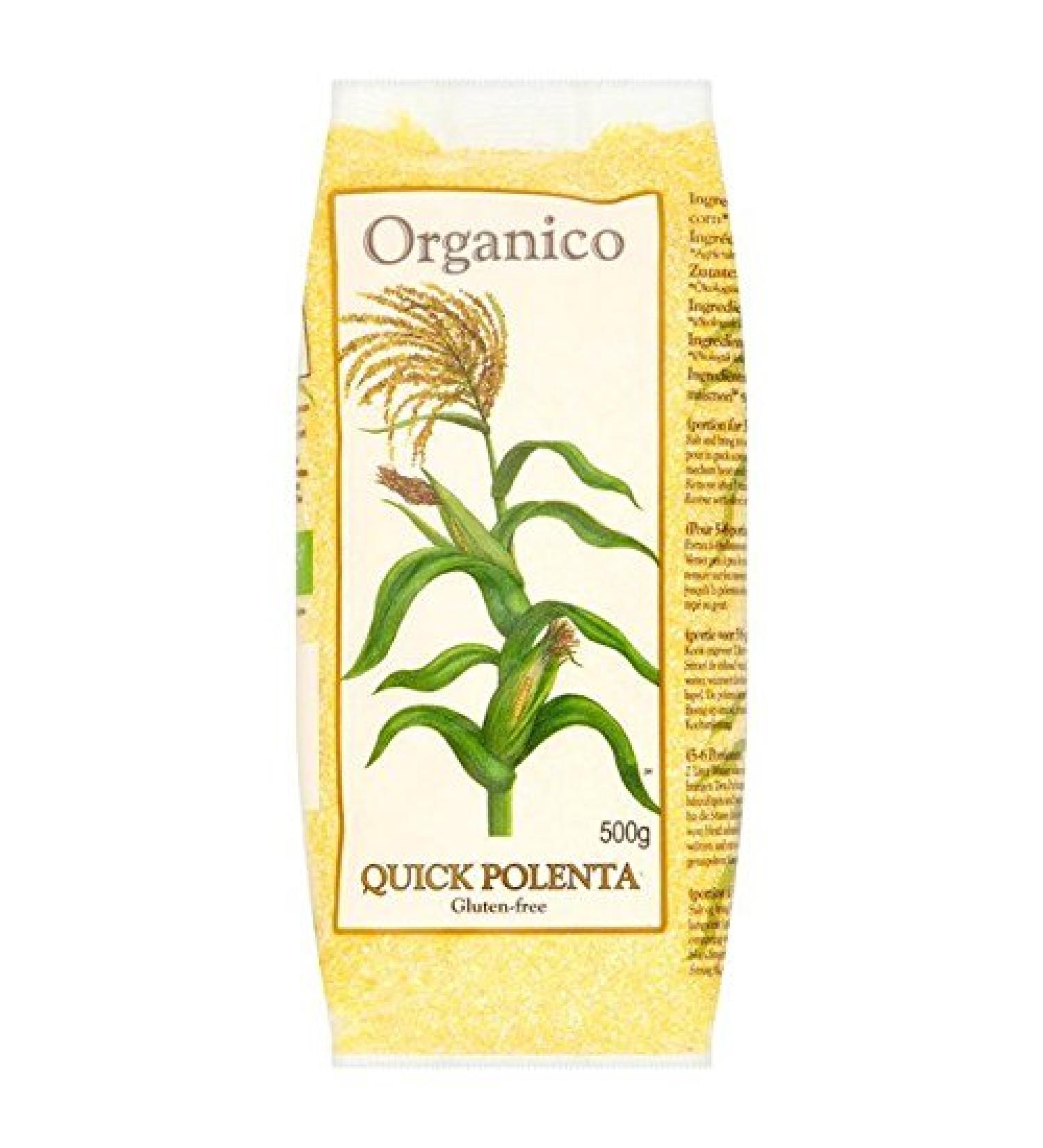 Organico Organic Polenta Quick Organic Gluten-Free Polenta 500g
