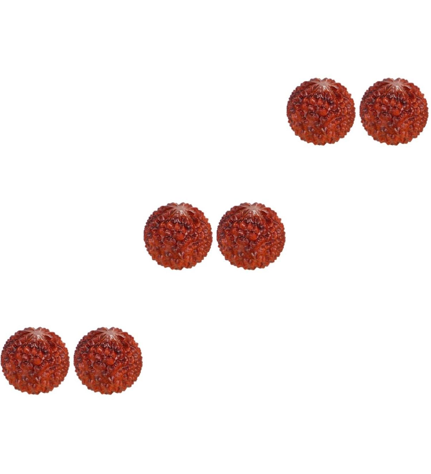 Minkissy 6-Piece Carving Craft Set | Chinese Massage Handballs & Desk Decoration | Rosewood Trigger Point Tools - Buy Online on GoSupps.com