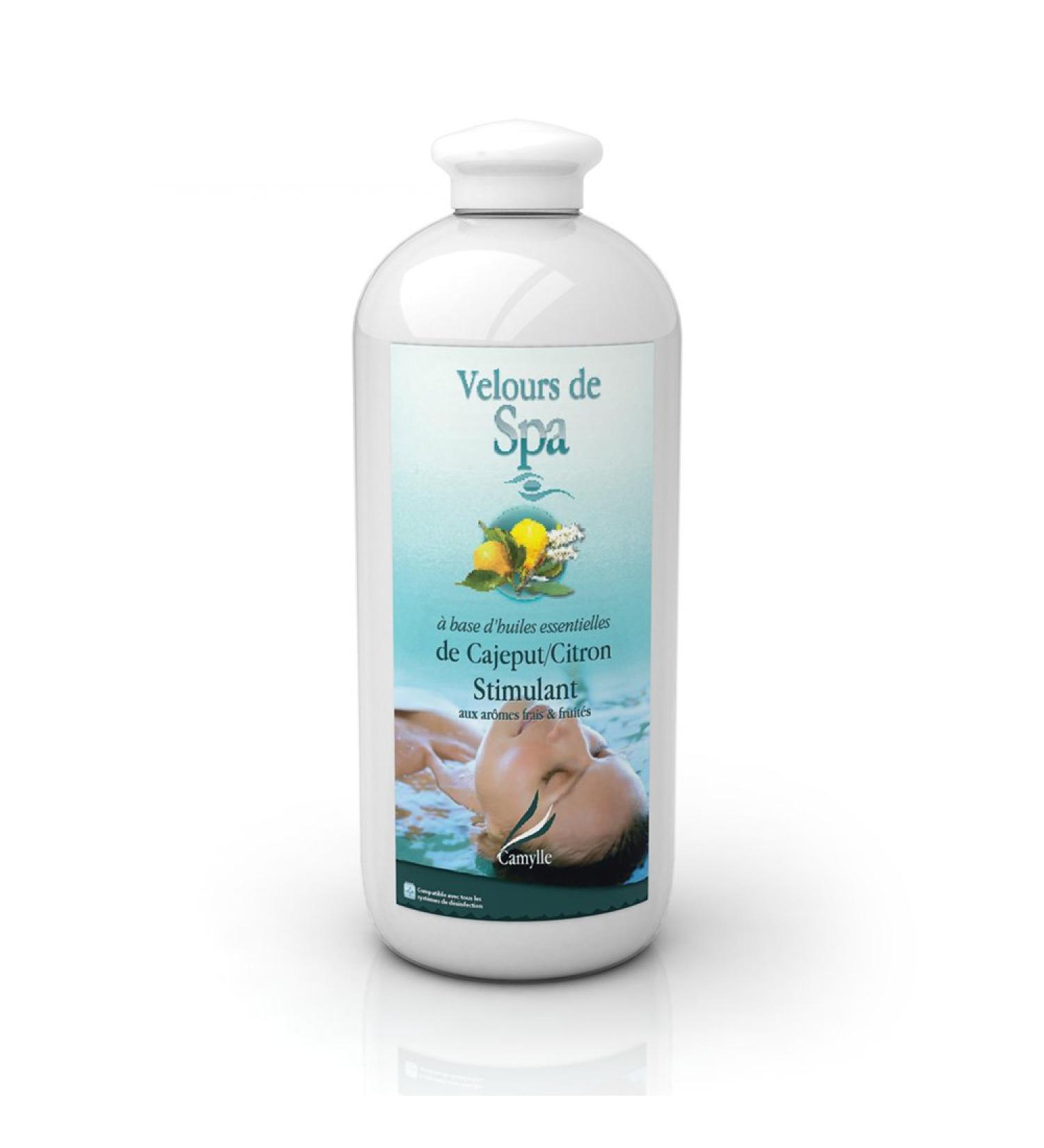 Camylle Whirlpool Bathing Additive with Kajeput & Lemon - Natural Etheric Oils for Refreshing Aromatherapy - 1000ml - Buy Online on GoSupps.com