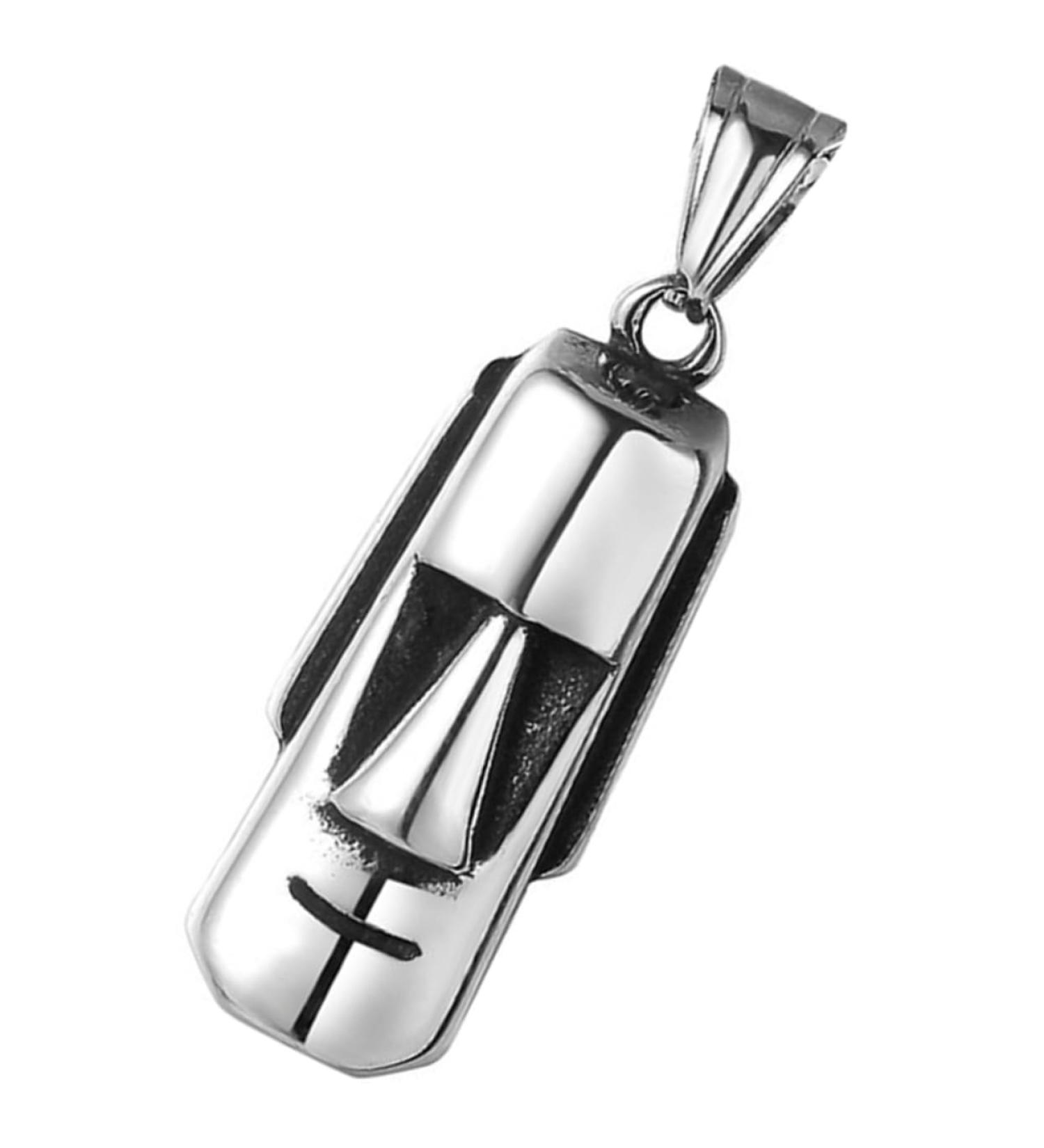 Zerodeko Easter Island Heads Easter Island Bracelet Charms New Year Charms for Bracelets Men s Necklace Choker for Men Necklace for Men Charm Necklace Man Stainless Steel Jewelry Metal - Buy Online on GoSupps.com