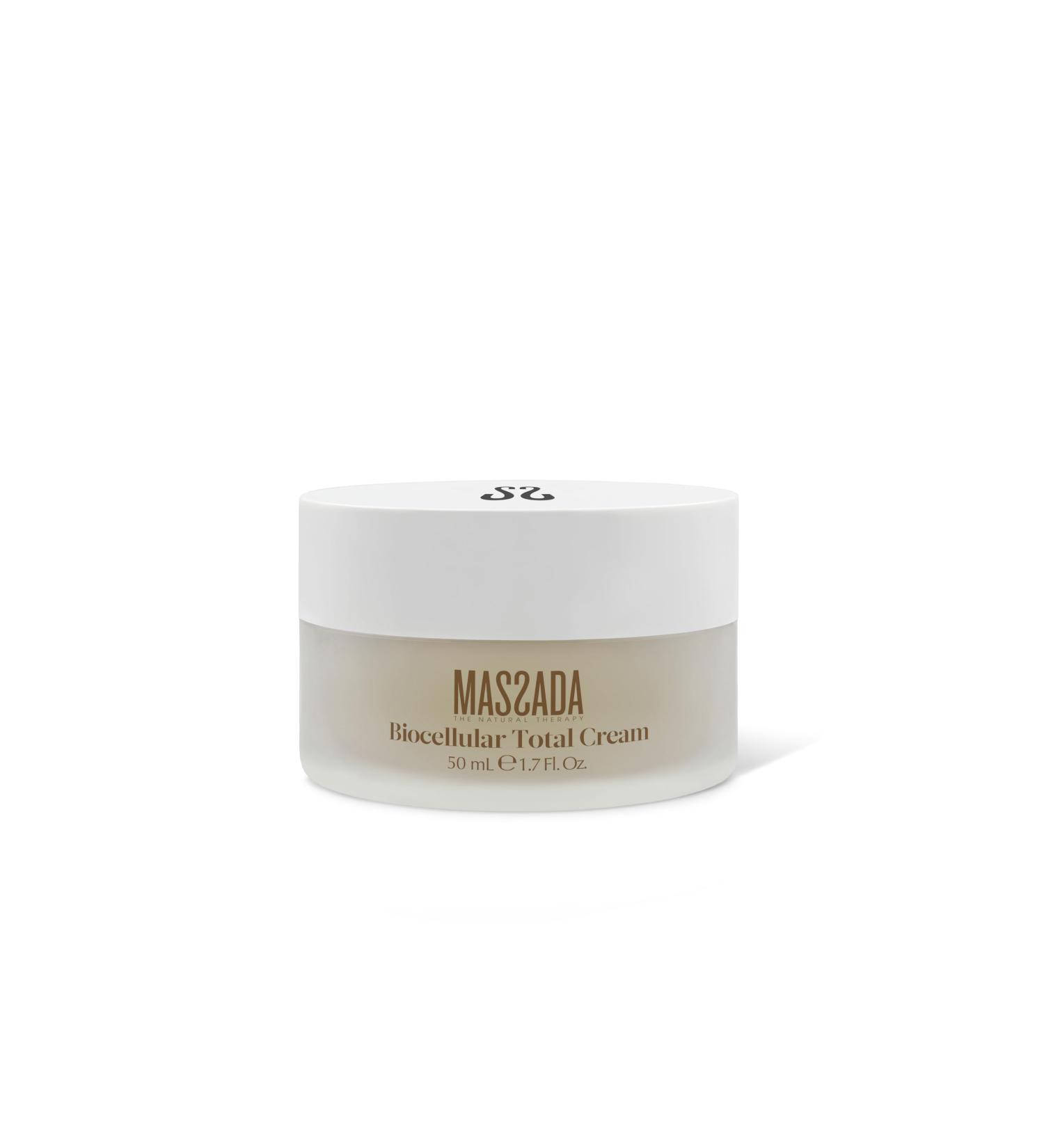 Massada Biocellular Cream Total Regeneration 24-Hour Hydration & Anti-Aging | Avocado Jojoba & Vitamin Complex | Restores Skin Elasticity & Reduces Wrinkles 1.7 fl. Oz - Buy Online on GoSupps.com