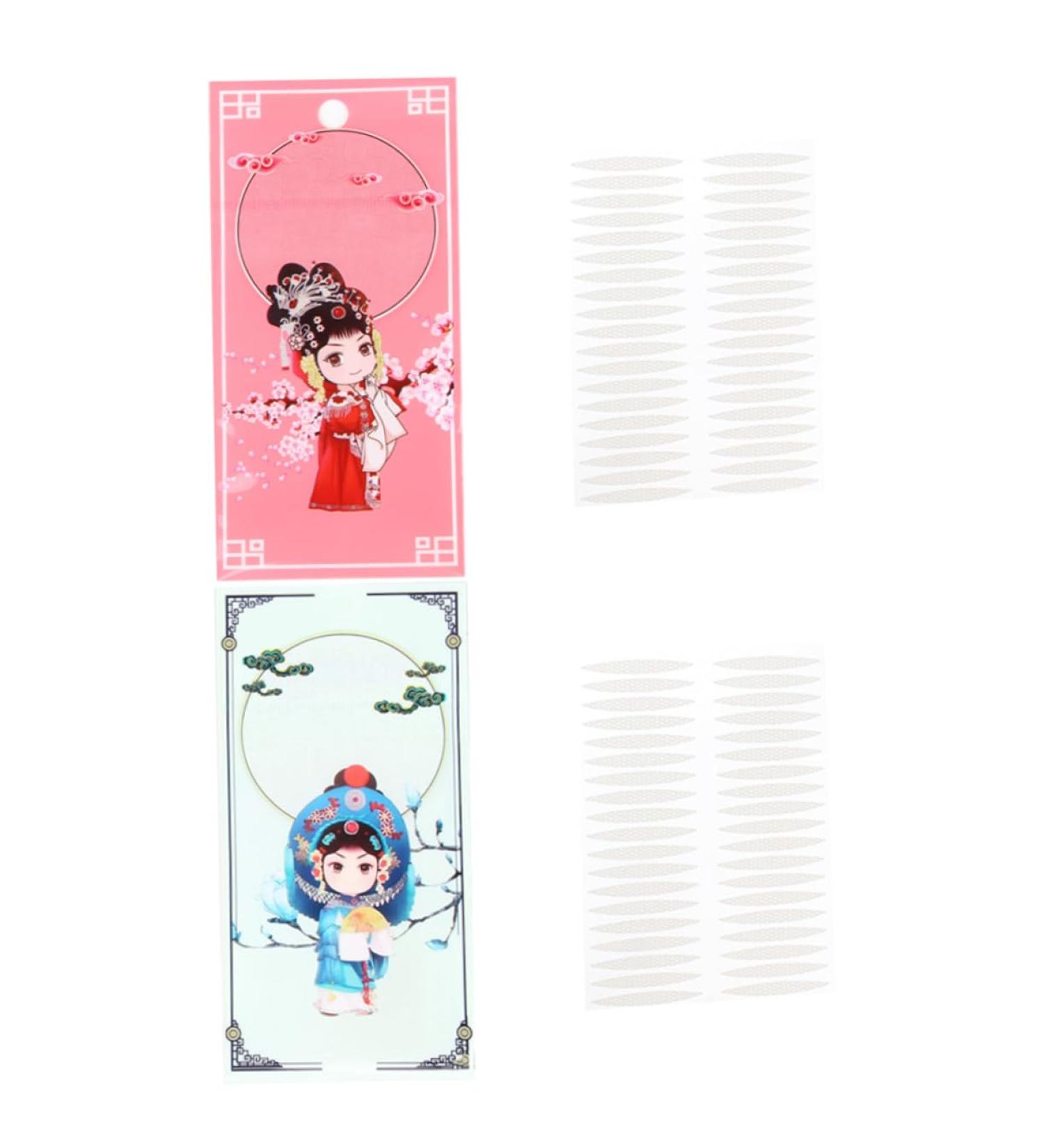 Mipcase Big Eyes 2 Sets Invisible Double Eyelid Stickers Eye Lid Tape for Hooded Eyes Eyelid Tape Lifter Single Sided - Buy Online on GoSupps.com