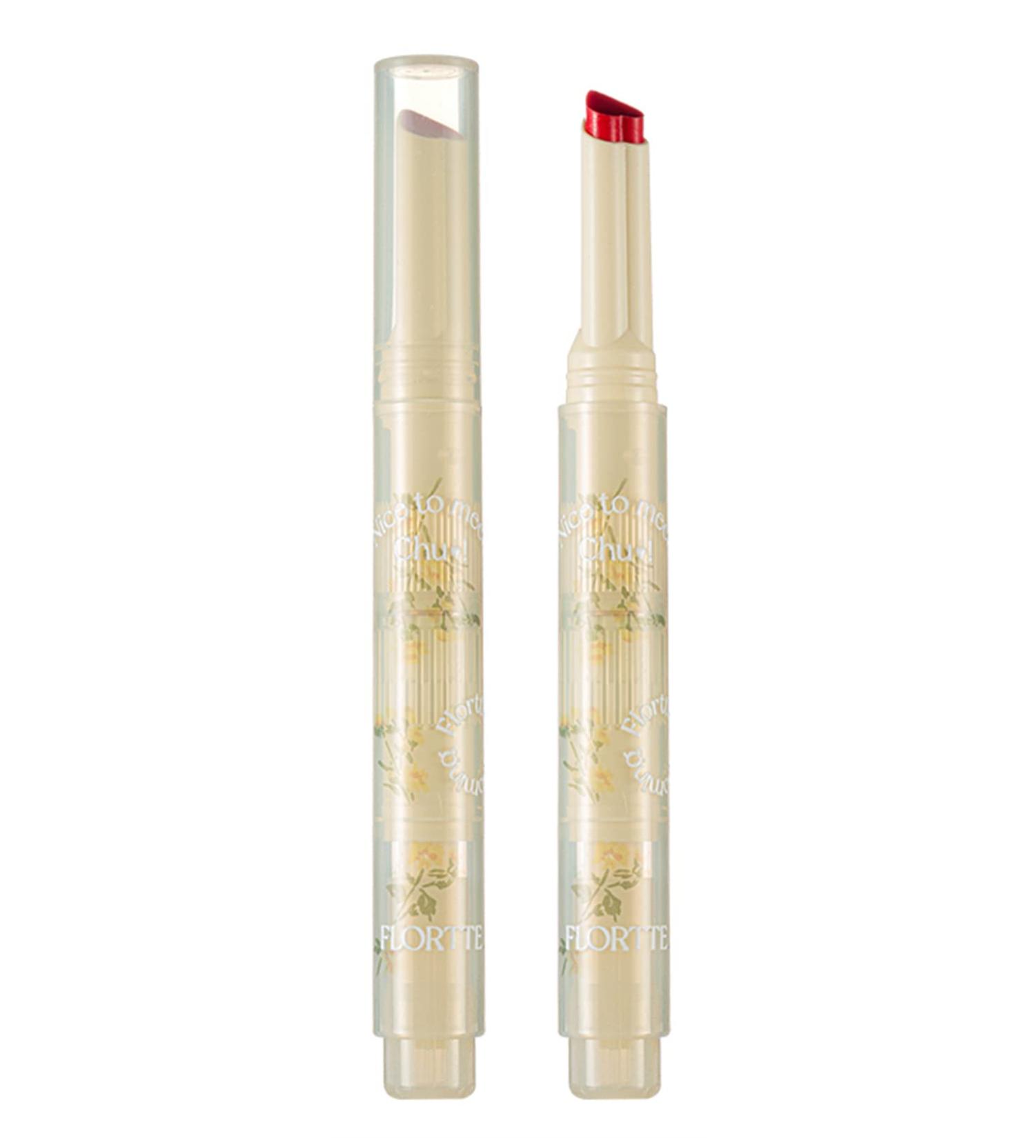 Flortte Jelly Lipstick - Heart Shaped Moisturizing Lip Glaze Pen (01) - Buy Online on GoSupps.com