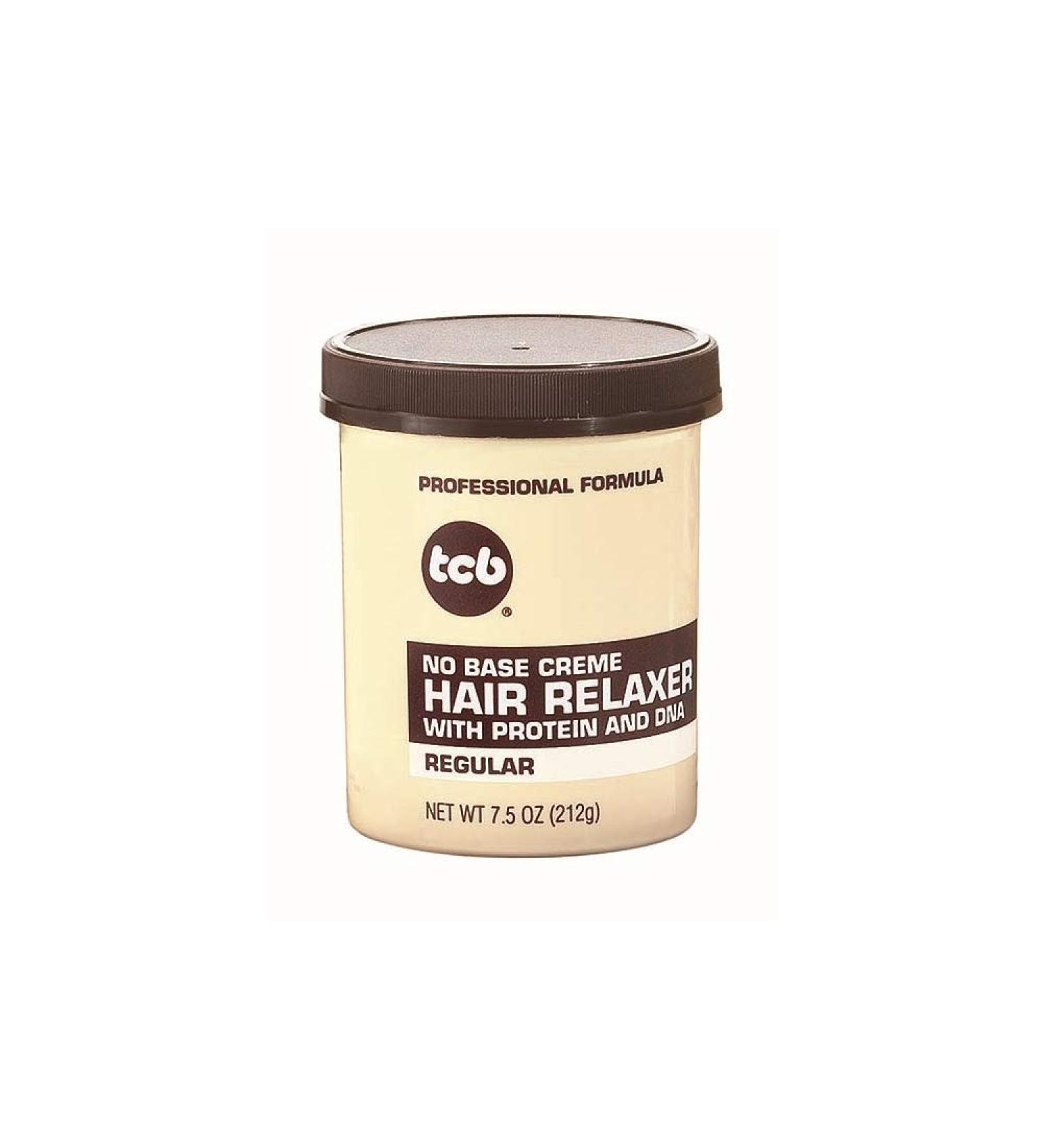 Buy TCB No Base Creme Hair Relaxer Regular 7.5oz - Smooth & Silky Hair | International Shipping Available - Buy Online on GoSupps.com