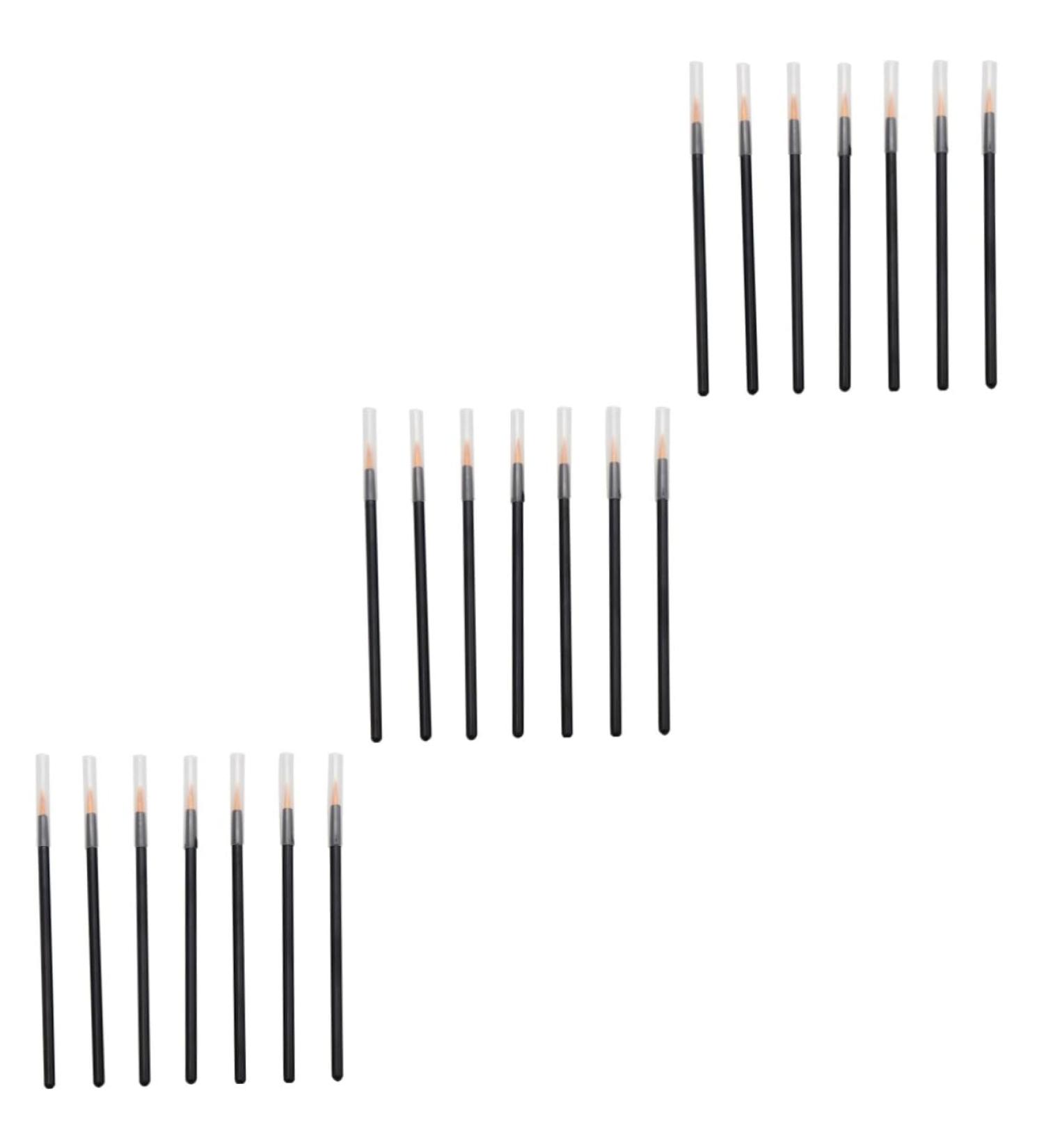Beavorty 150 pcs for Brush Girlsblack Wands Cosmetic Women Slim Supplies Applicator Wet Tools Liquid 10x0.3cmx3pcs Blackx3pcs - Buy Online on GoSupps.com