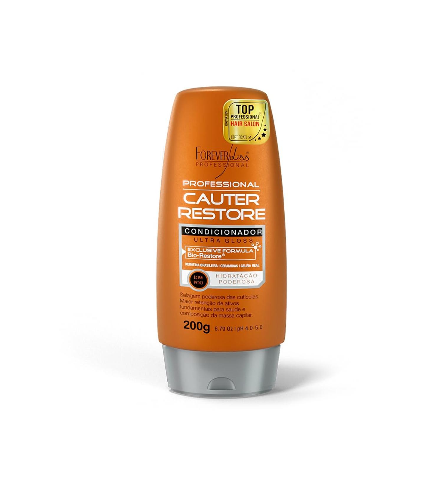 Forever Liss Cauter Restore Conditioner 200g | Cauterization Treatment for Shiny Healthy Hair - International Shipping Available - Buy Online on GoSupps.com