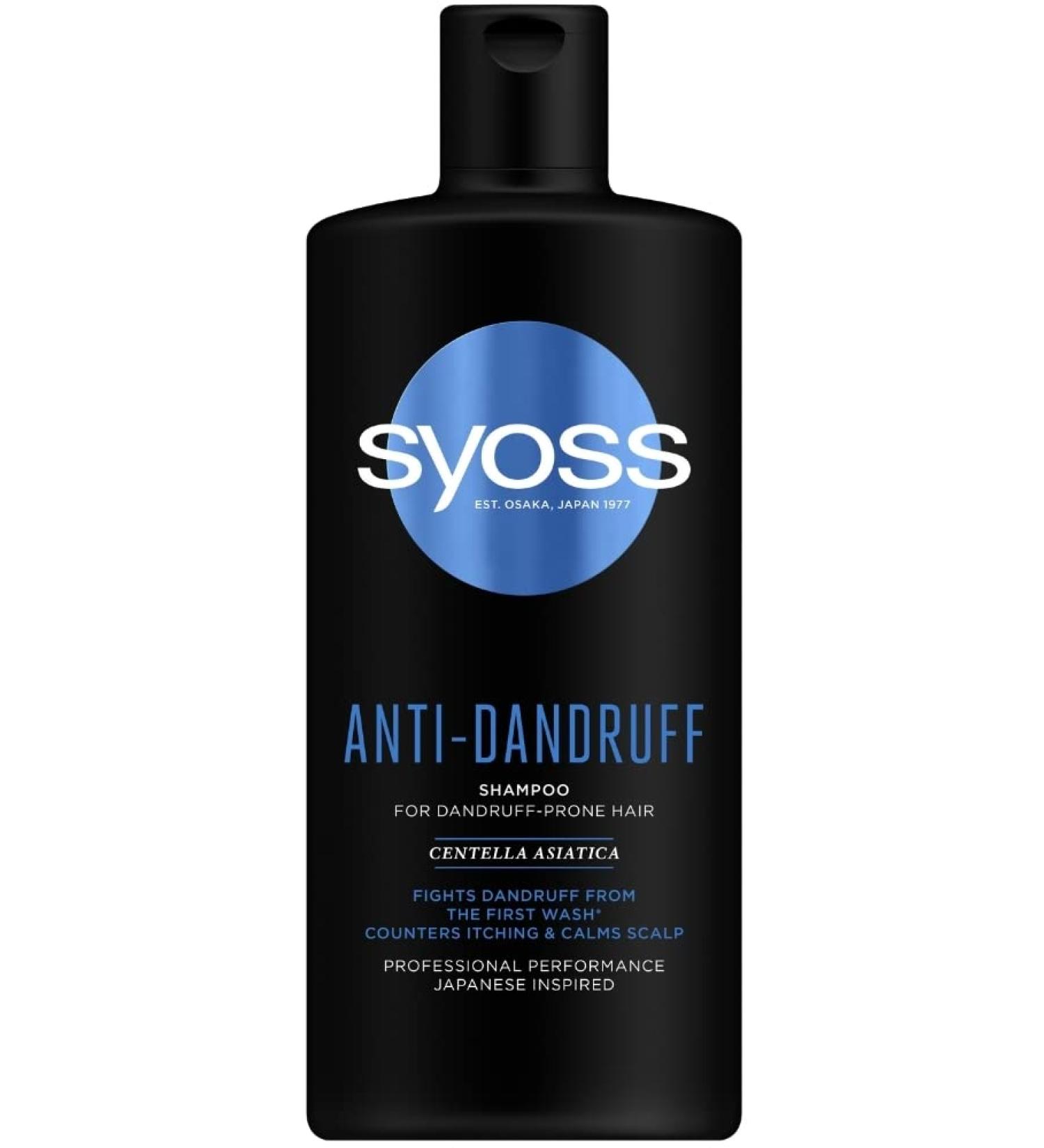 Syoss Anti-Dandruff Shampoo 440 ml