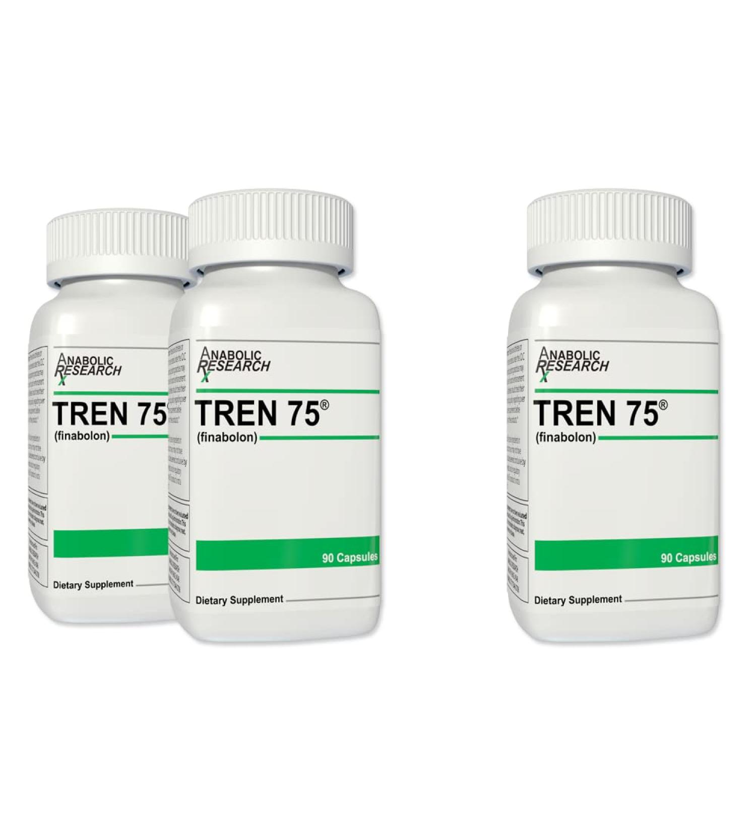Tren 75 - Enhance Testosterone Build Muscle & Increase Power - 3 Month Supply - International Shipping Available - Buy Online on GoSupps.com