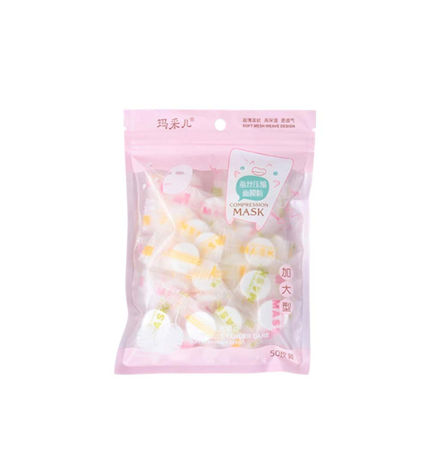 Beaupretty 100 Pcs Compressed Face Mask Leaves - Natural DIY Facial Care Paper Masks for Beauty - Buy Online on GoSupps.com