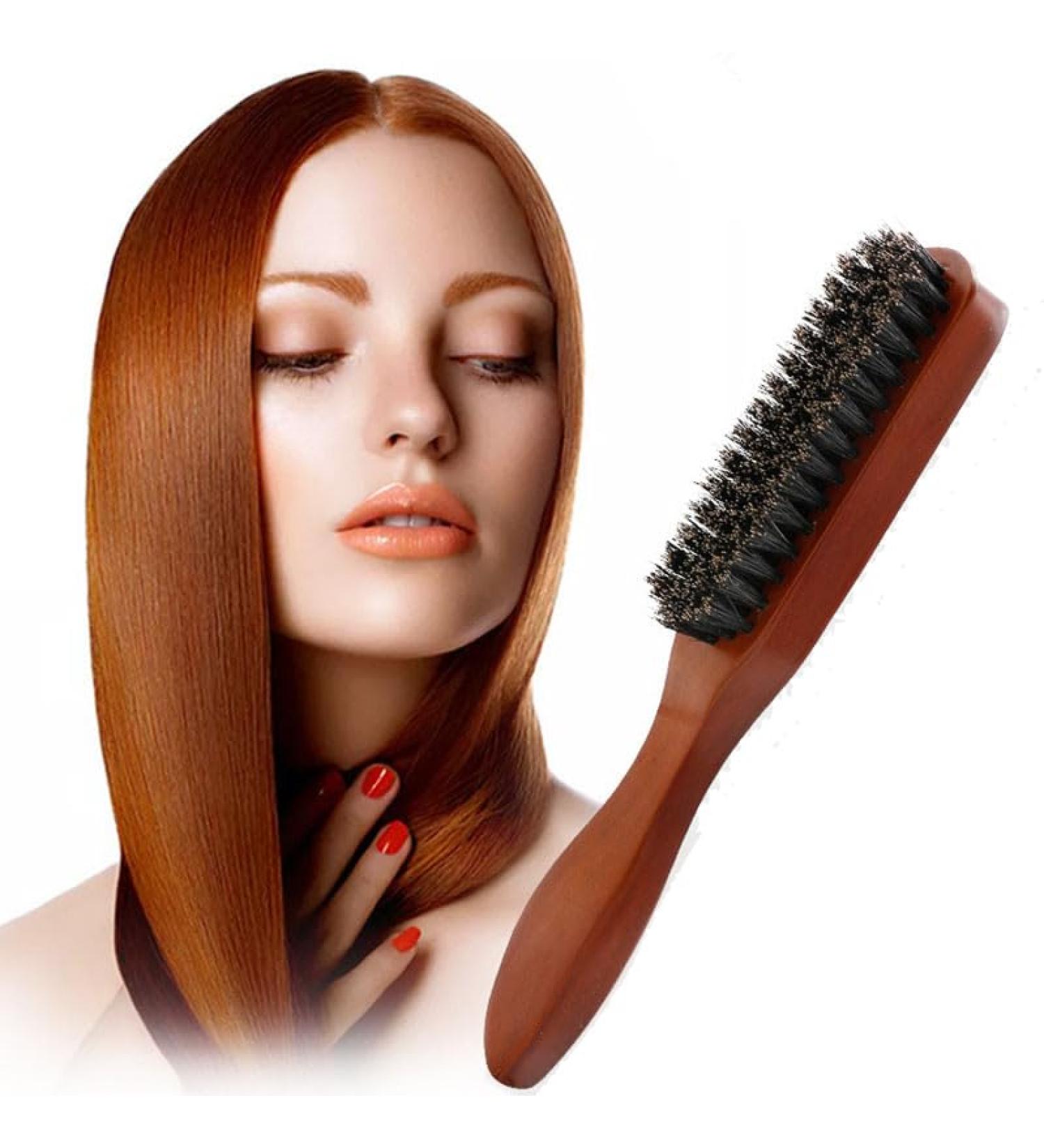 Buy Bart Brushes Boar Sleek Bun Brush - Ideal for All Hair Types & Mustache Care | Hairdresser Tool for Men - Buy Online on GoSupps.com