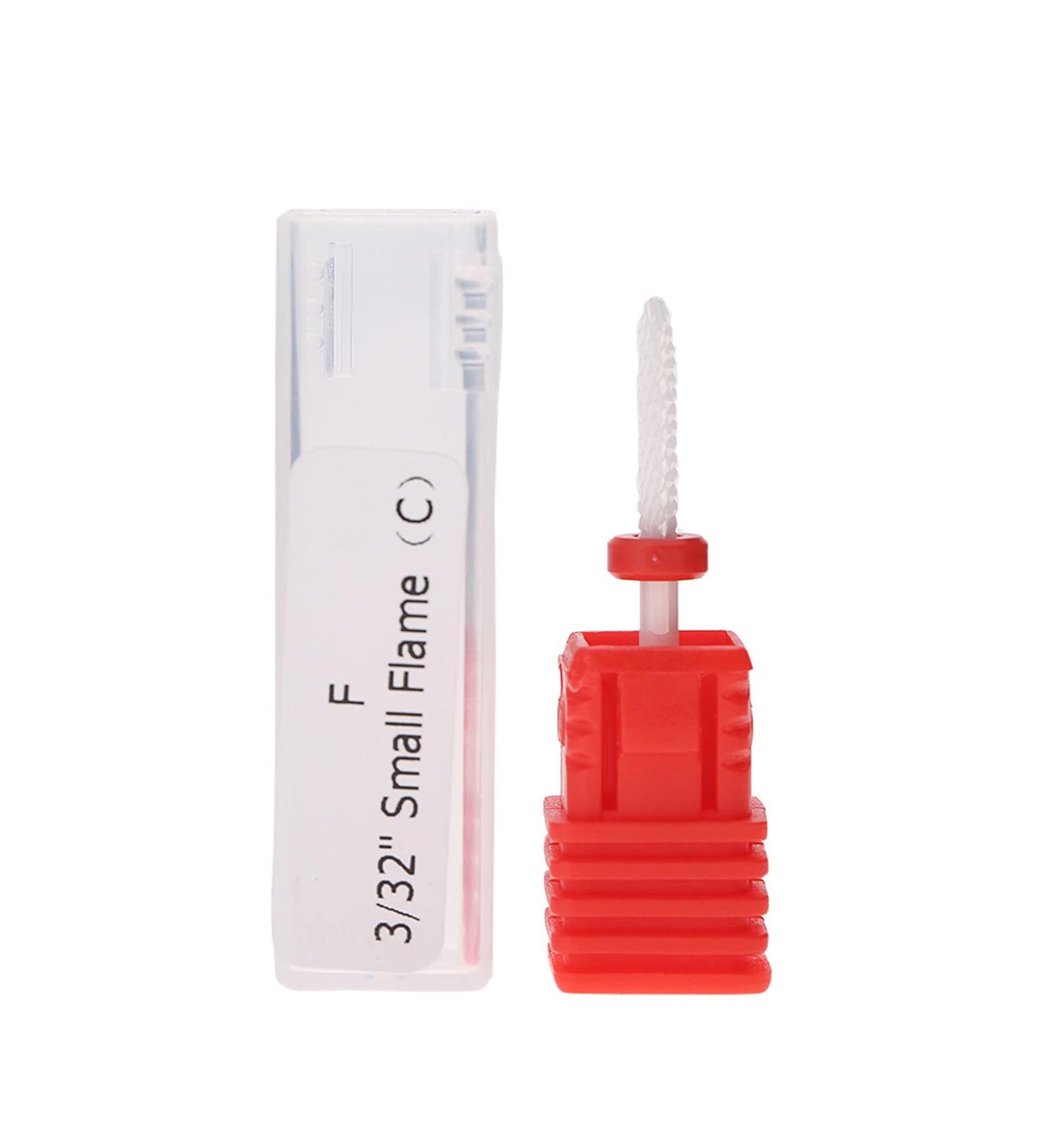 Ceramic Nail Drill Bits - Professional Safety Cuticle Drill Bits for Gel Nails - Manicure Pedicure Nail Care - Fire Arrow F - Buy Online on GoSupps.com