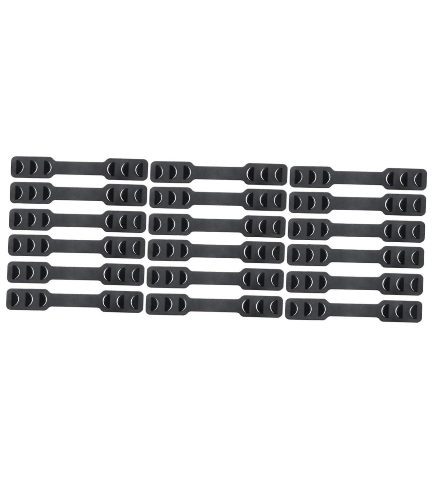 Solustre 18 Pcs Adjustable Ear Rope Hooks & Mask Extension - Ear Protection Accessories for Children & Adults - 14.5x2.6cm - Buy Online on GoSupps.com