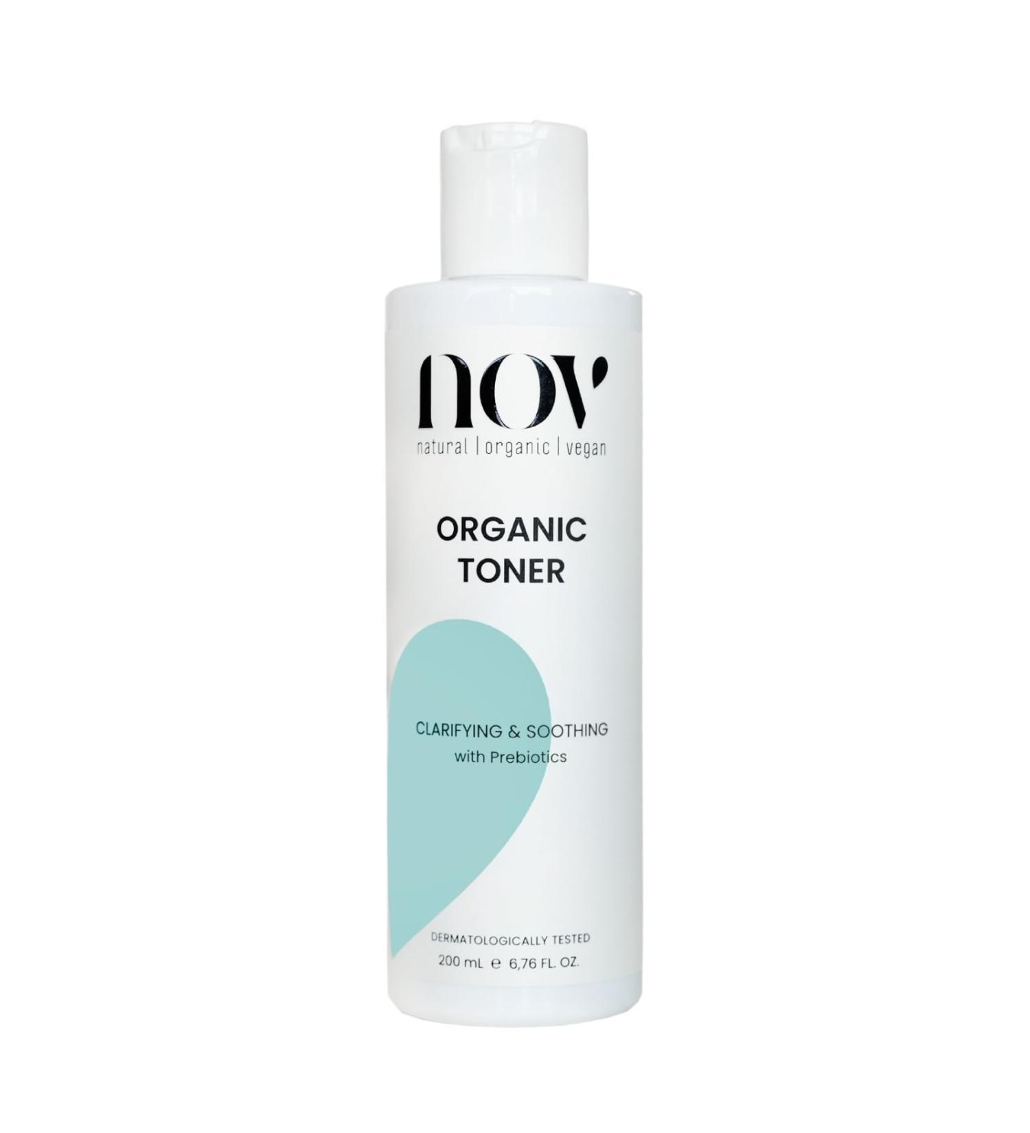 Nov Natural Organic Vegan Organic Toner | Skin Care Face Moisturizer 6.76 Fl. Oz. Rose Water Aloe Vera - Buy Online on GoSupps.com