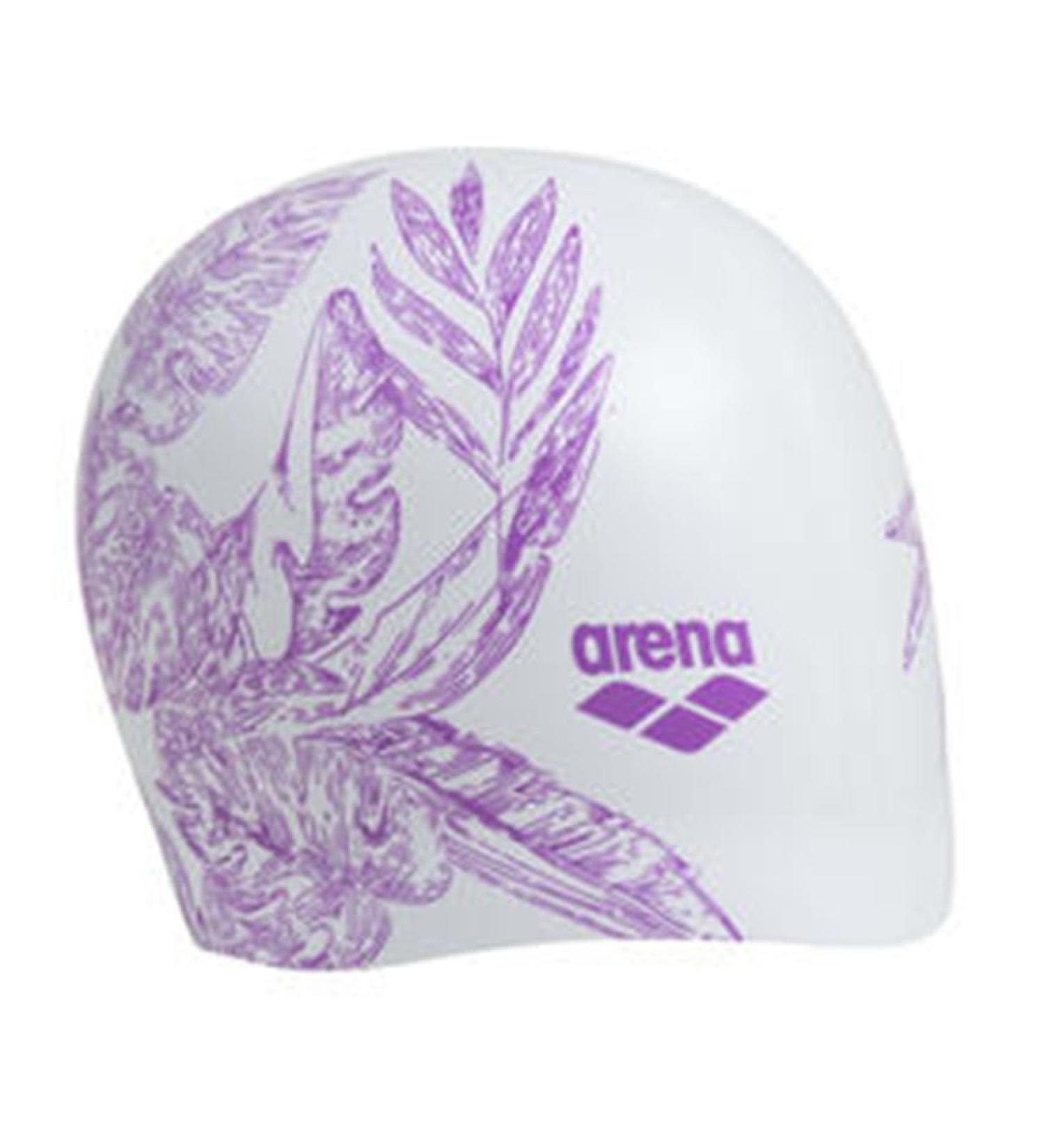 ARENA Men's Sirene Swimming Cap One Size Cecilia White