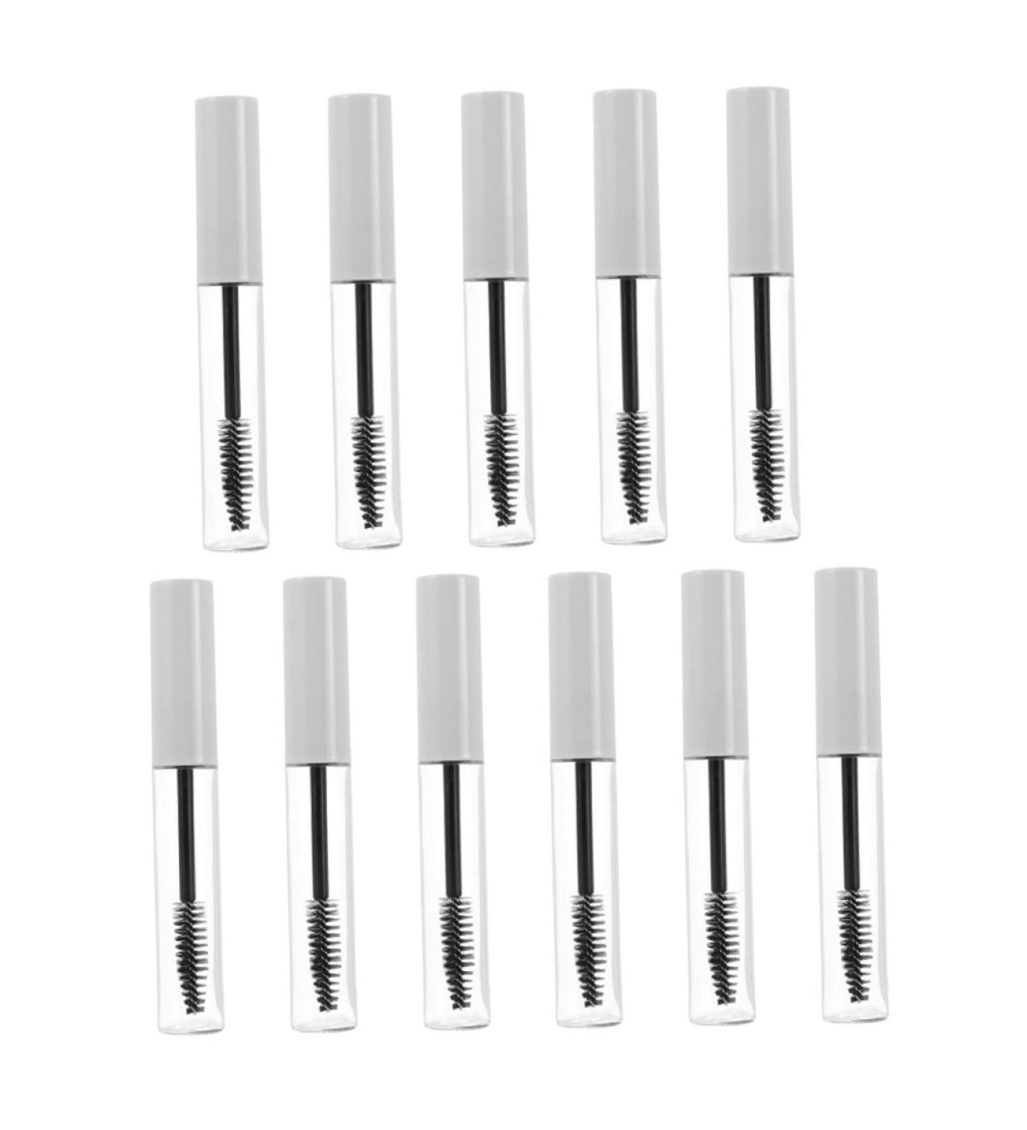 Beavorty 33 Pcs Eyelash Tube Tubes Vials Refillable Mascara Tube Eyelash Cream Bottle Plastic White - Buy Online on GoSupps.com