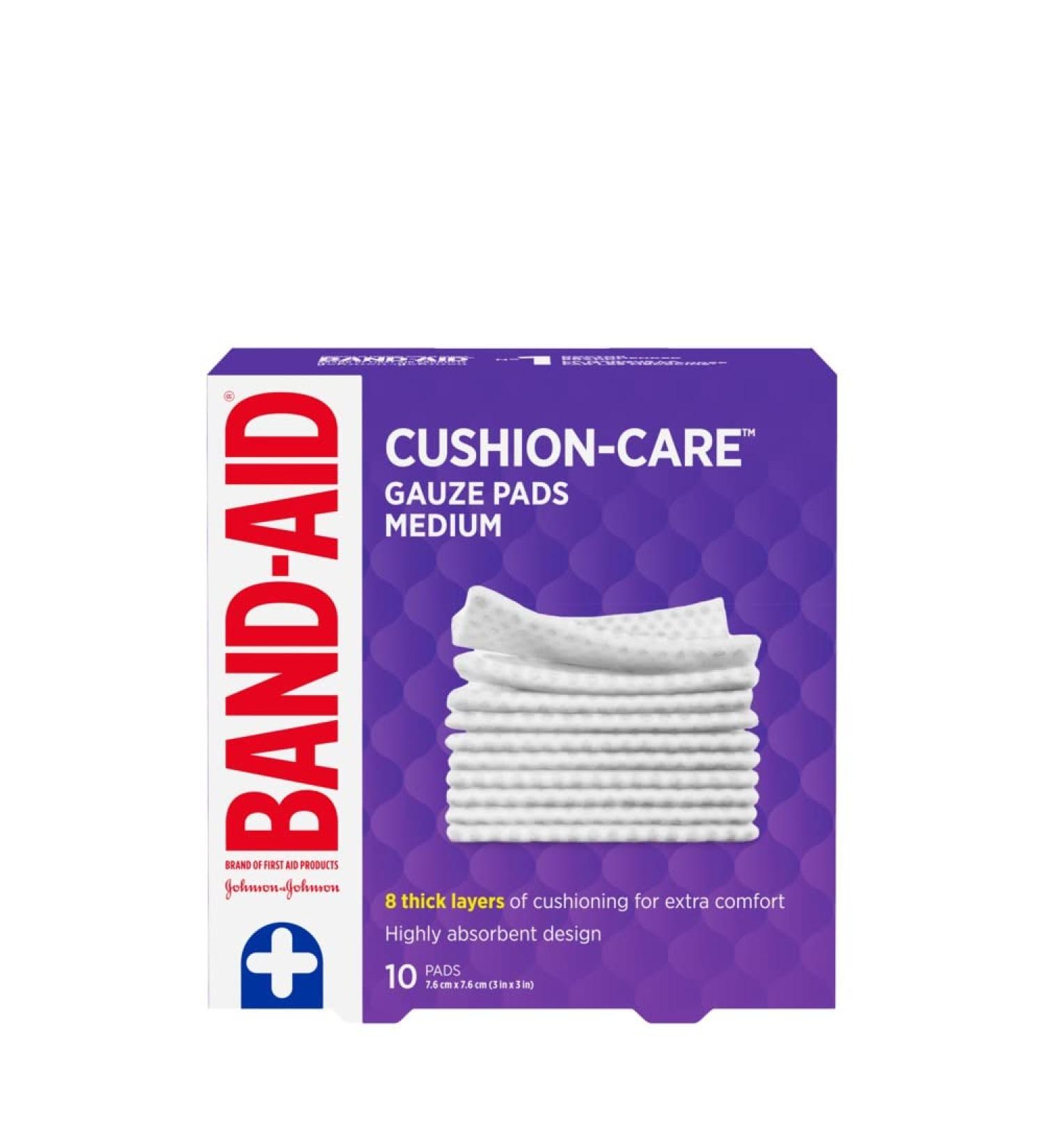 Bandaid First Aid Gauze Pads 3x3 - 10 ct | Reliable International Shipping | Premium Quality Medical Supplies - Buy Online on GoSupps.com