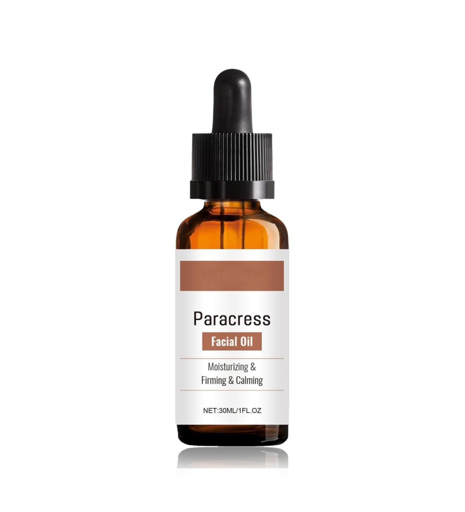 Paracresse Face Oil Organic Paracresse Face Serum Paracresse Serum Face Oil with Paracresse Extract Anti-Wrinkle Serum Reduces Wrinkles and Fine Lines (1) - Buy Online on GoSupps.com