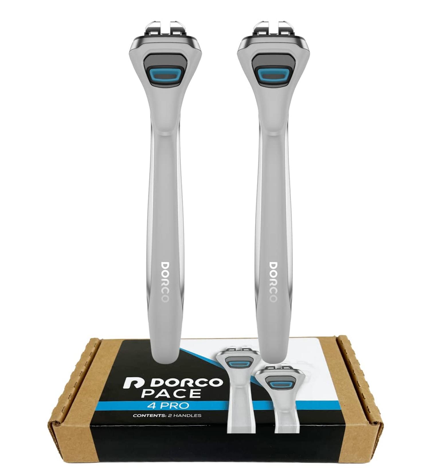 Dorco Pace 4 Pro - Replacement Handles for Four Blade Razor Shaving System - Buy Online on GoSupps.com