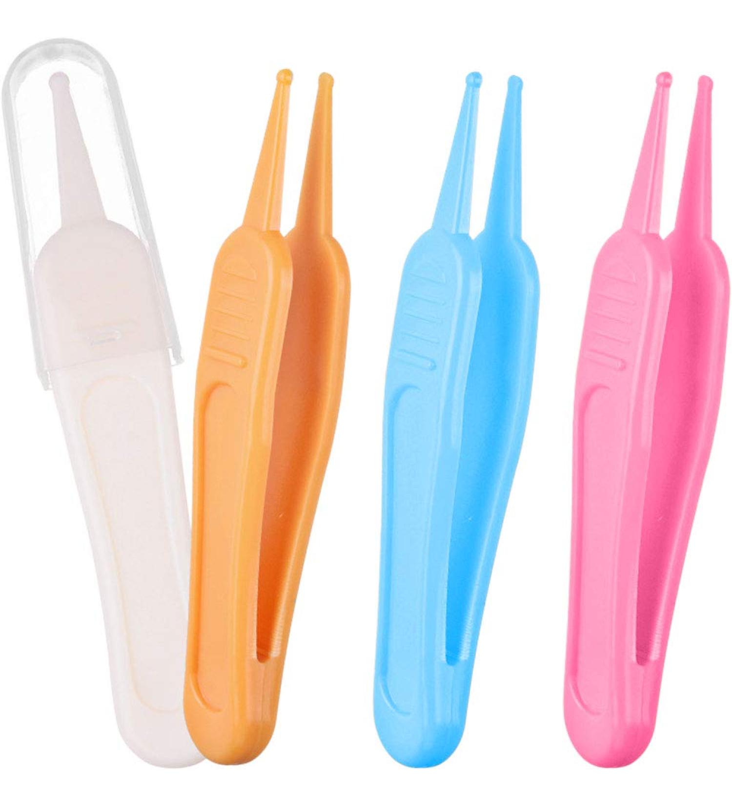 Onwon Nose Cleaning Tweezers - Safe & Effective 4-Piece Ear, Nose & Navel Care Tool - Buy Online on GoSupps.com
