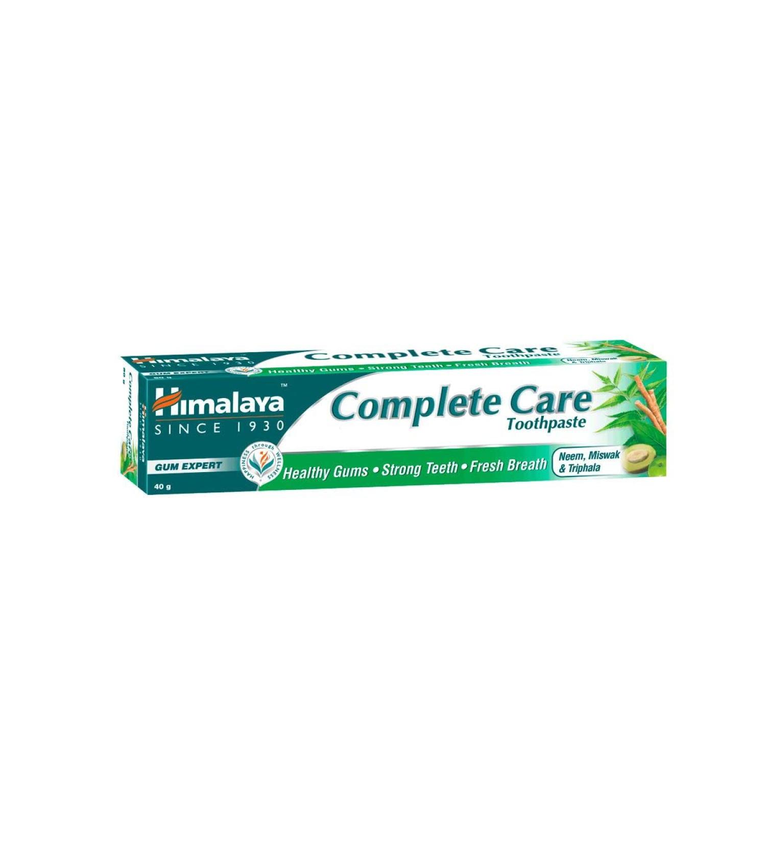 Himalaya Herbals Complete Care Toothpaste 80g - Natural Dental Protection & Fresh Breath | Worldwide Shipping available - Buy Online on GoSupps.com