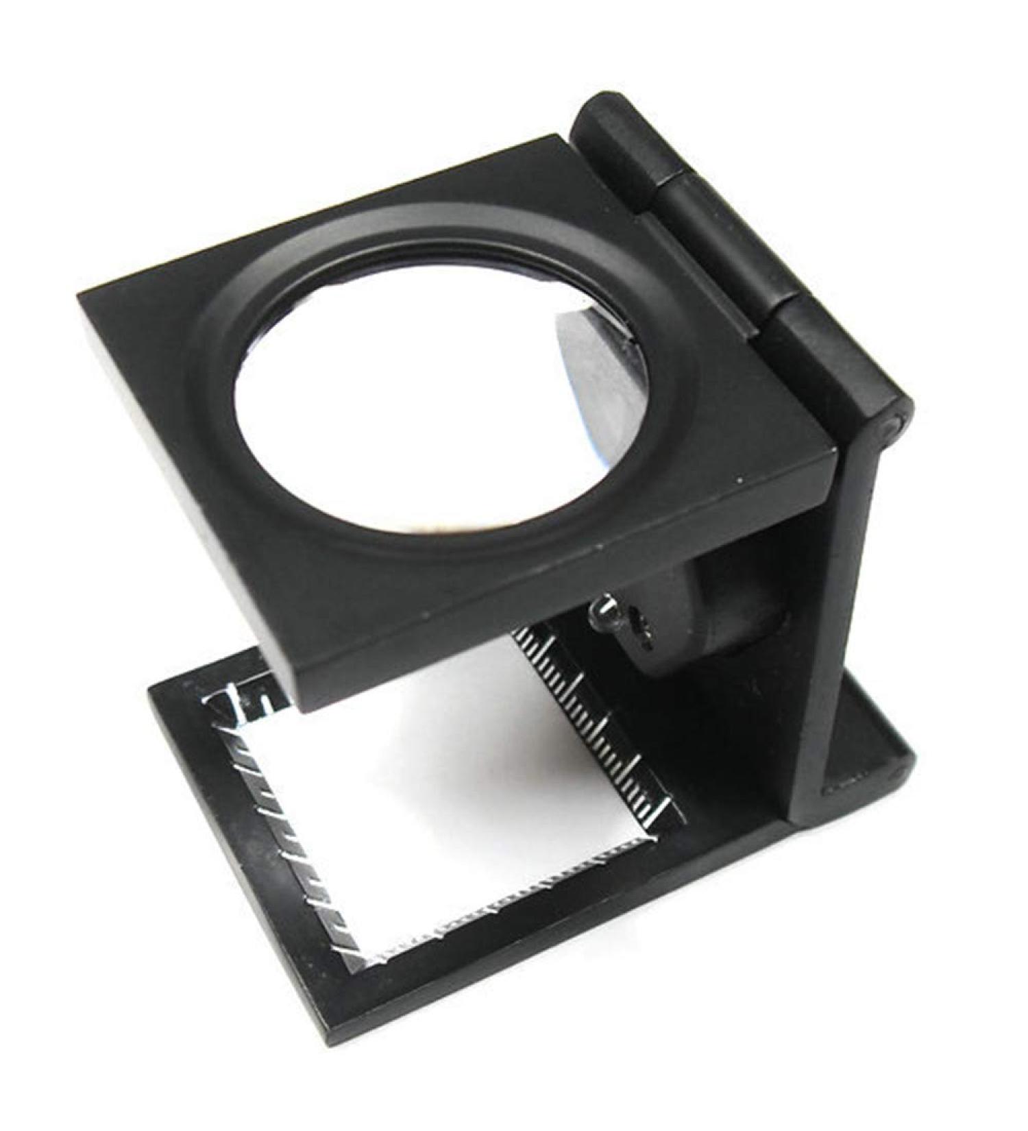 8 Times Desktop Magnifying Glass Inspection Cloth Inspection Cloth 8X with LED Light Magnifier - Buy Online on GoSupps.com