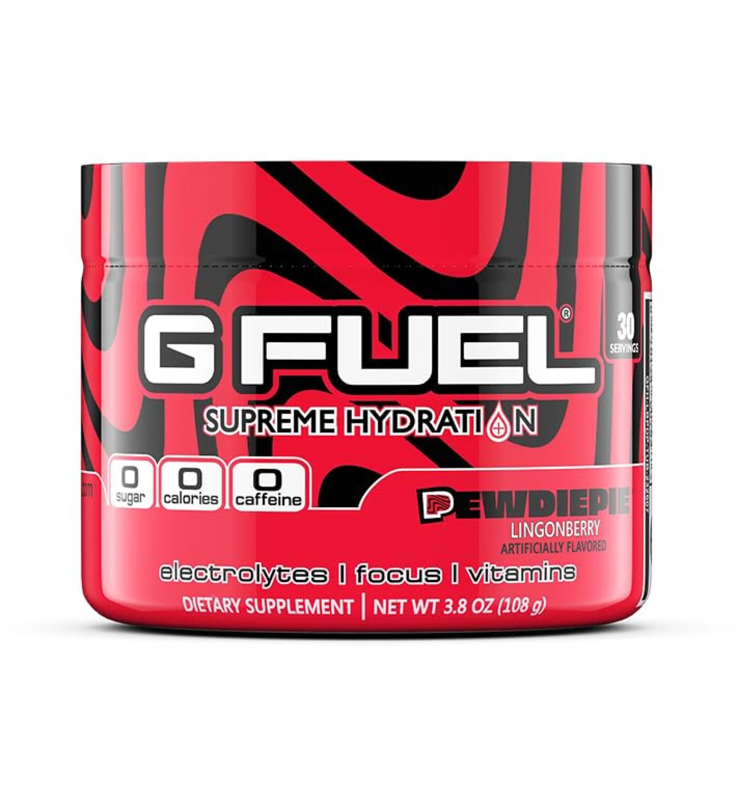 G Fuel Hydration Lingonberry Fruit - 3.3 oz - Buy Online on GoSupps.com