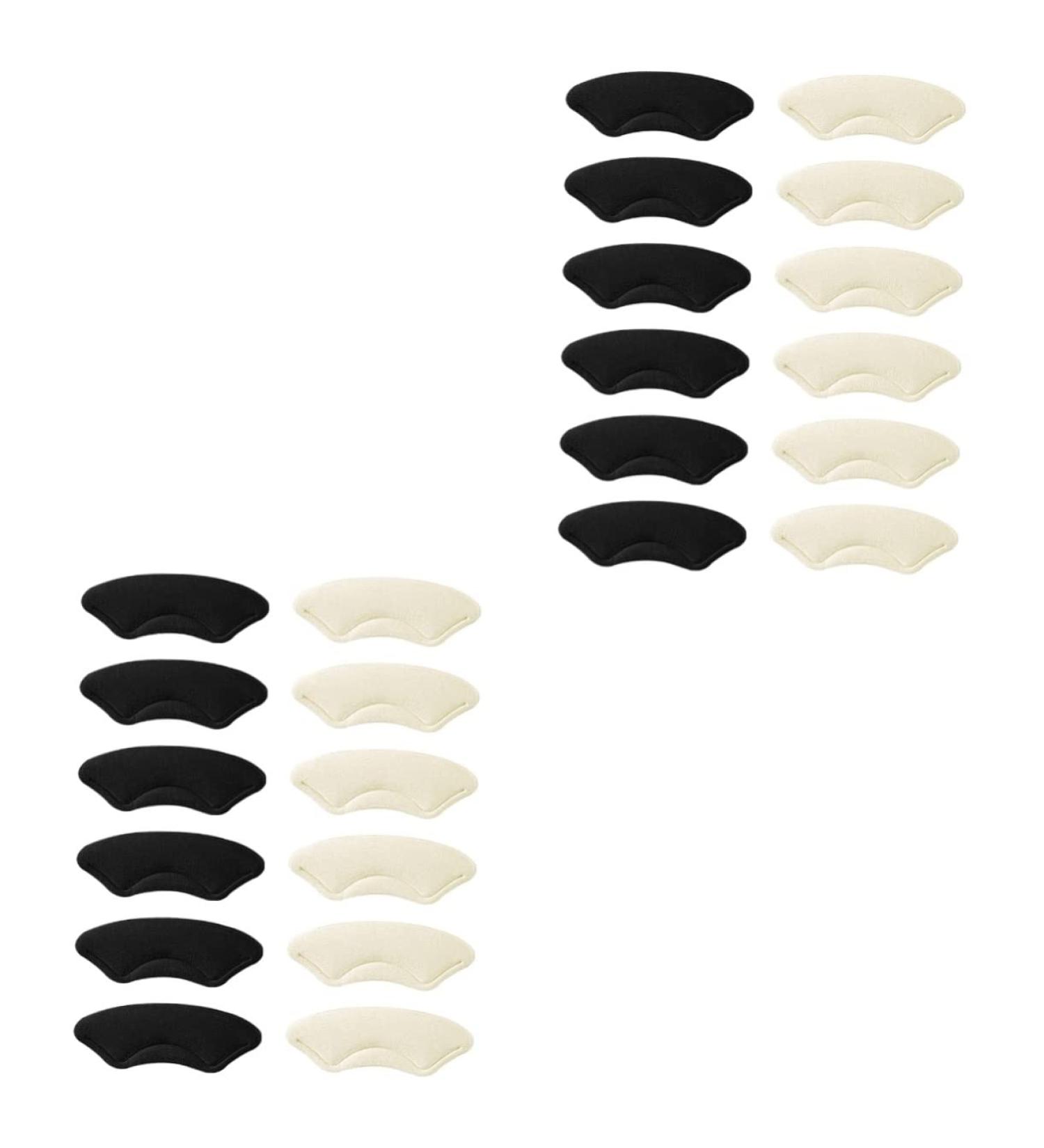 FOMIYES Heel Stickers - 12 Pairs Anti-Slip Half Size Heel Grip Pads for Women | Double-Sided Adhesive Cushions for High Heels & Sneakers - Buy Online on GoSupps.com