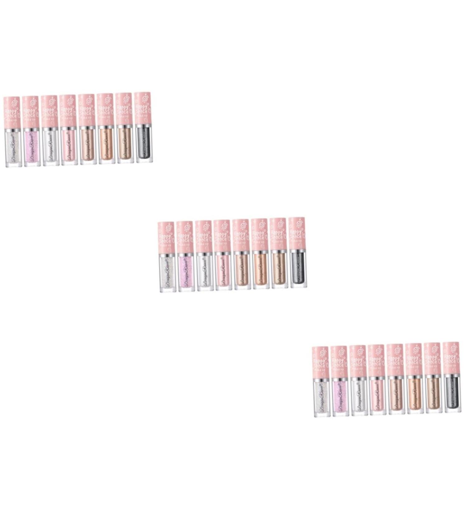 Didiseaon 24 Pcs Eye Shadow Women Bling Eyeshadow Sparkle Eyeshadow Cosmetic Miss Liquid Eyeshadow Box - Buy Online on GoSupps.com