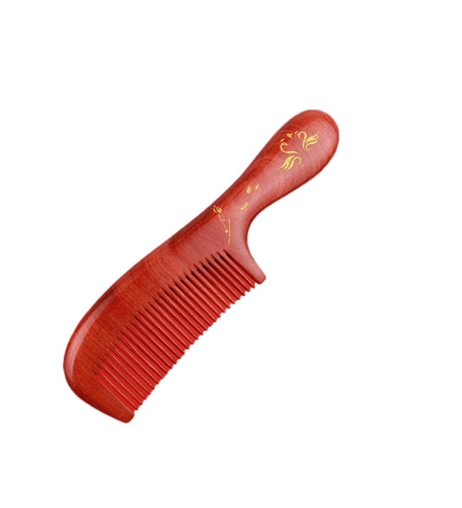 BbteK Combing Brush for Men and Women Hair Combs Handicrafts Wooden Combs Massage Hair Combs Wedding Gifts Home Portable Portable Hair Combs for Women Barber Comb Comb for Curly Hair Comb (Color : B - Buy Online on GoSupps.com