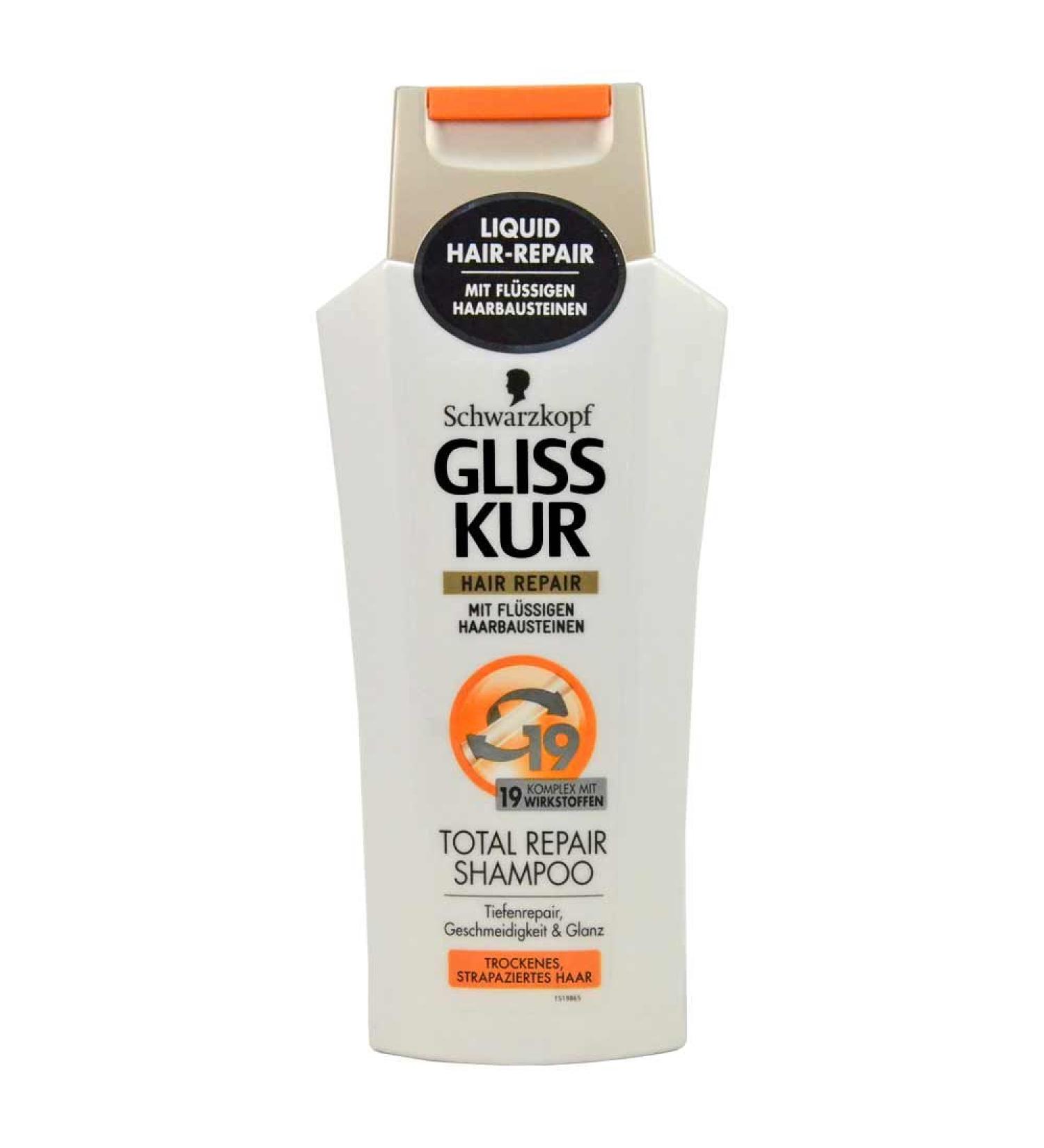 Gliss Kur Hair Repair Total Repair Shampoo 19 250 ml