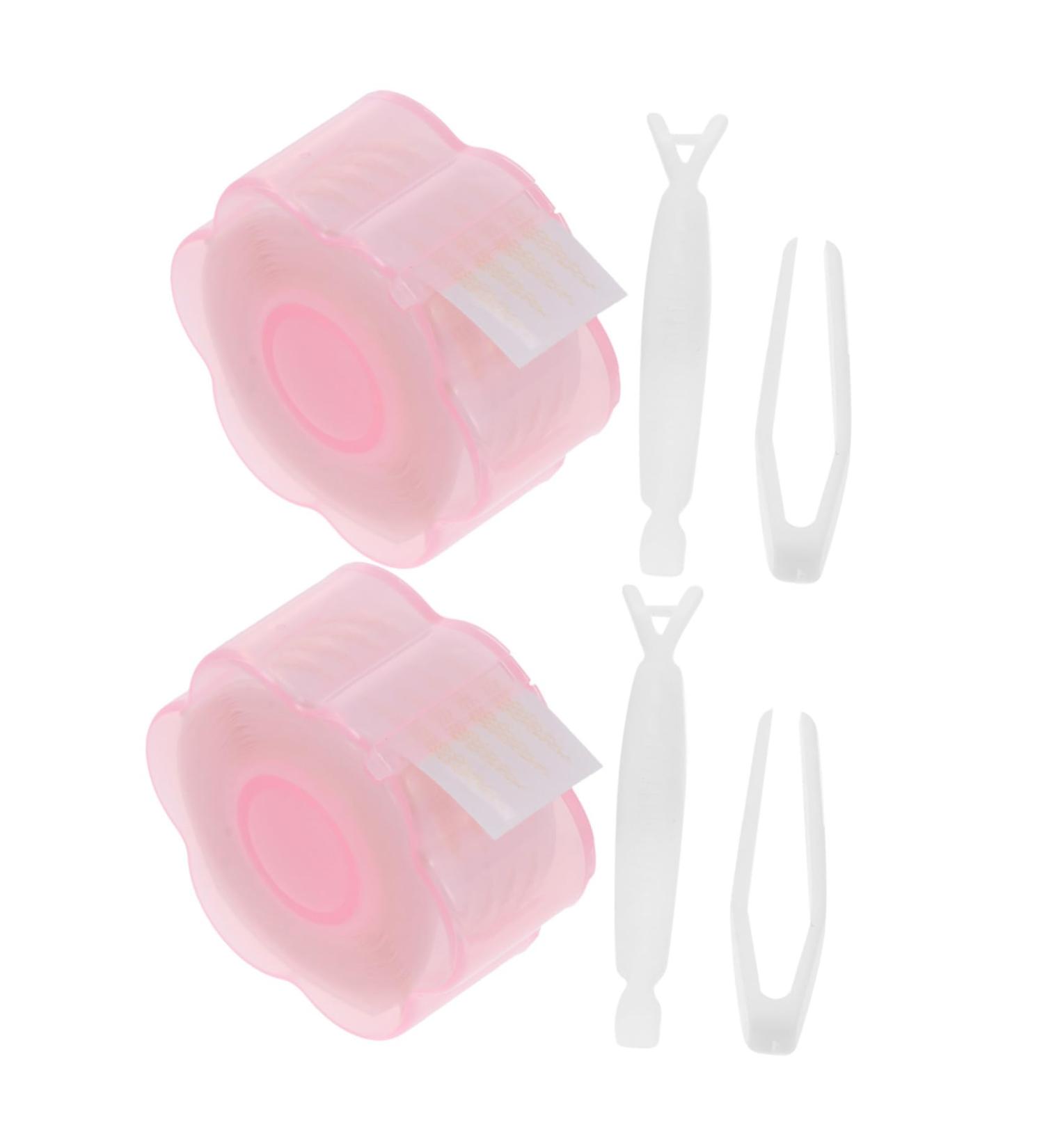 Ipetboom Cosmetic Accessories 2 Sets Lace Double Eyelid Sticker Stickers Traceless Double Eyelid Patch No Trace Lifting Belt - Buy Online on GoSupps.com