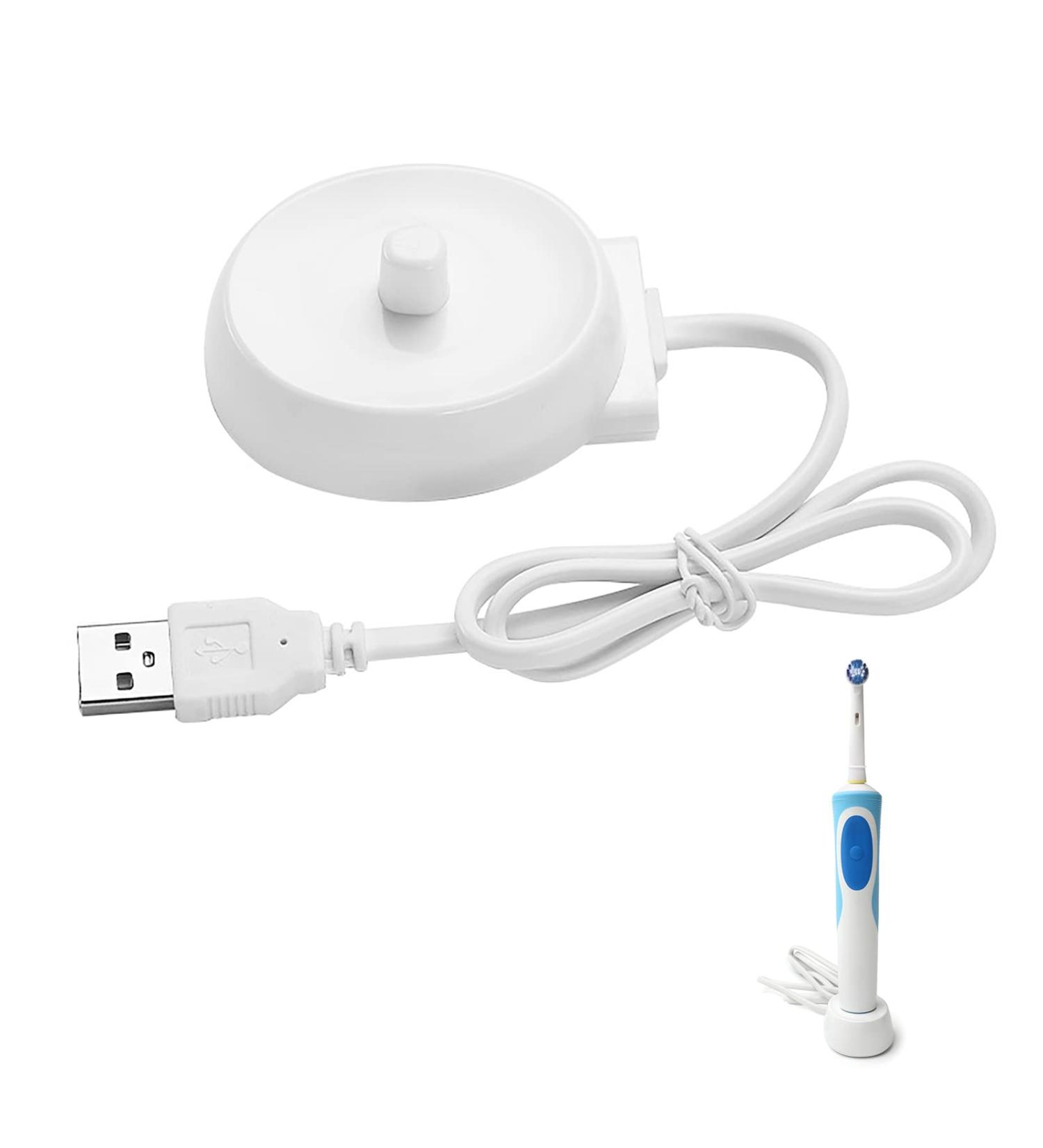 Oral B Electric Toothbrush Charger Replacement - Braun 3757 UK Plug Adaptor Charging Base - Compatible with Most Oral B Toothbrushes - Vitality Travel Charger - Inductive Model 3757 - Buy Online on GoSupps.com