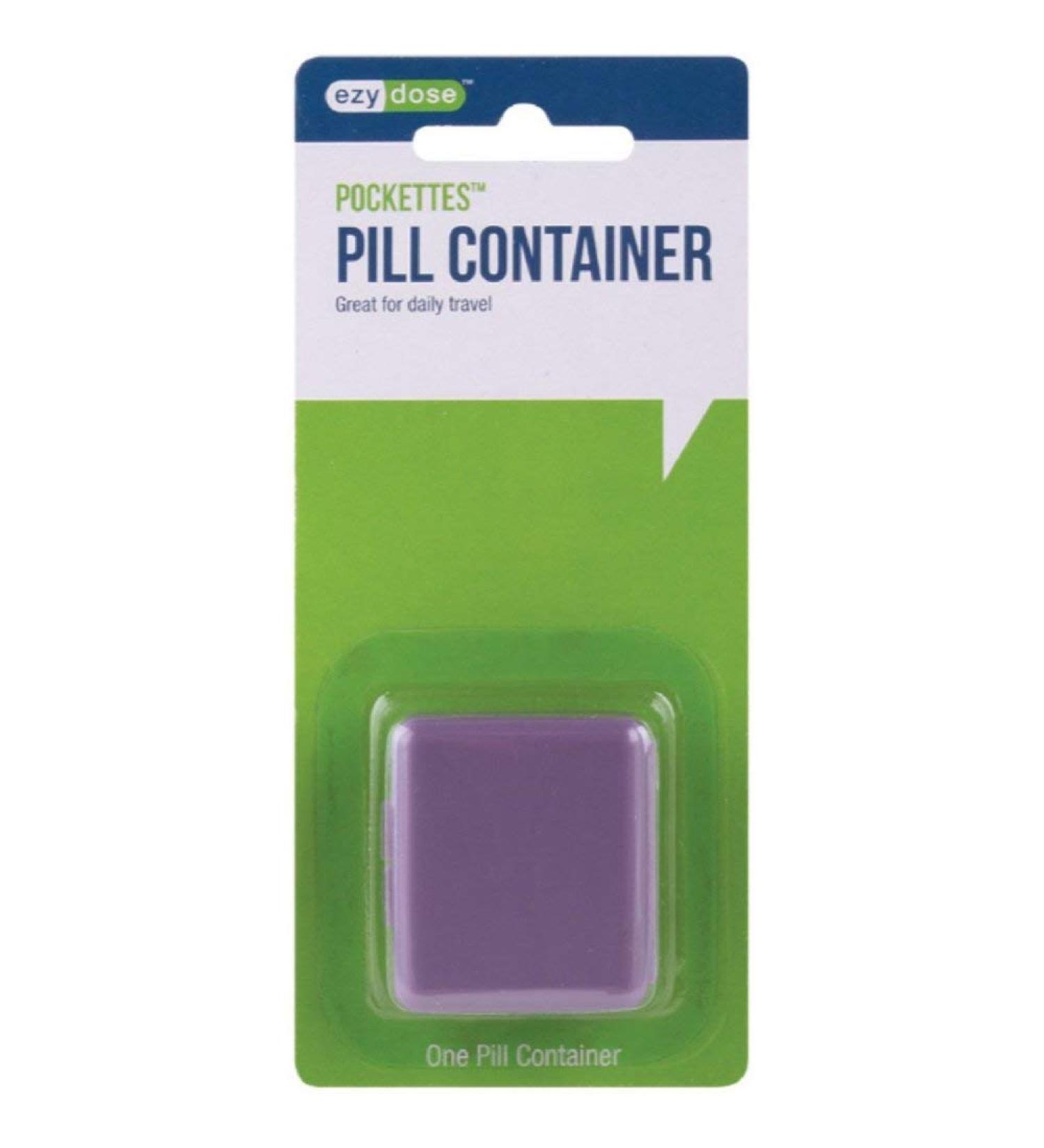 Ezy Dose Indestructo Pill box - 1 Each - Colors May Vary