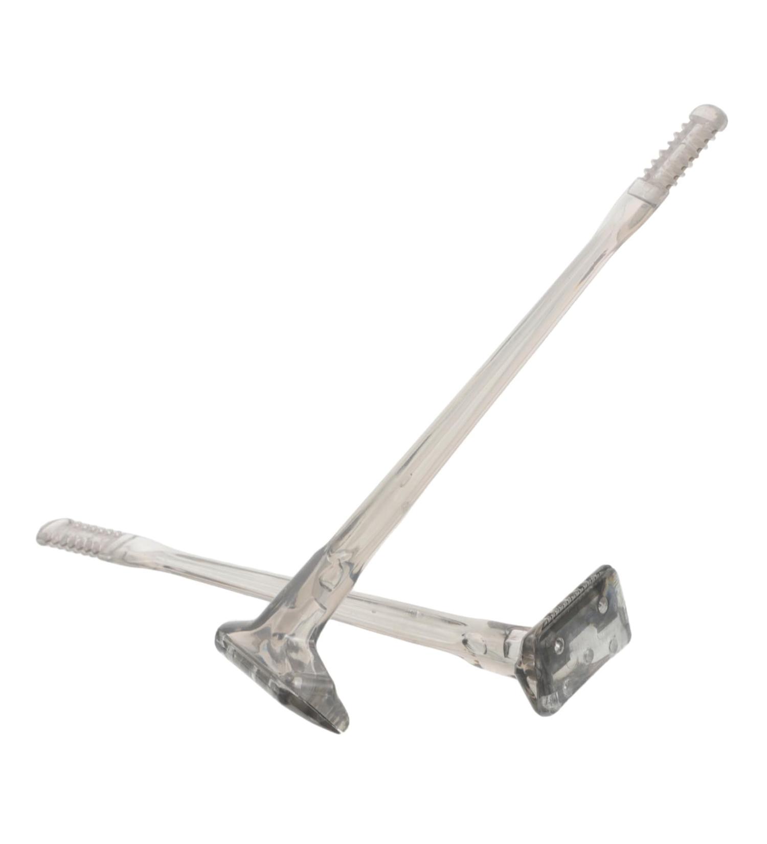 VALICLUD 2Pcs Ergonomic Double Ear Hair Trimmer for Men Women Compact Portable Manual Hair Removal Device with Round Tip for Precise Facial Care - Buy Online on GoSupps.com