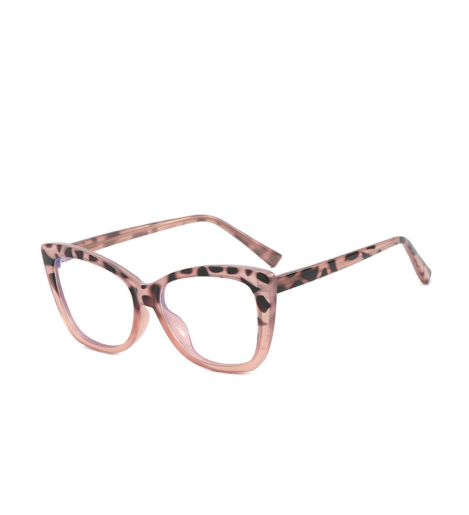 SERONI TR90 Cat Eye Blue Light Blocking Glasses | Anti-UV Computer Reading Glasses for Men & Women - 56mm Leopard-Tea - Buy Online on GoSupps.com