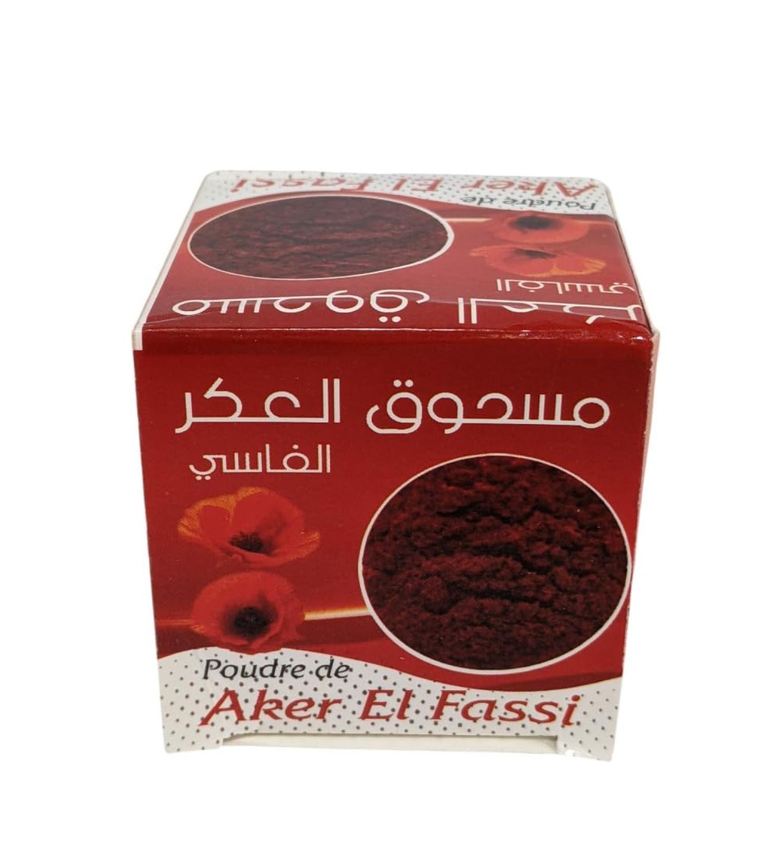 Poudre d'Aker Fassi 100g | Importations marocaines | Approvisionnement personnel | Commerce quitable - Buy Online on GoSupps.com