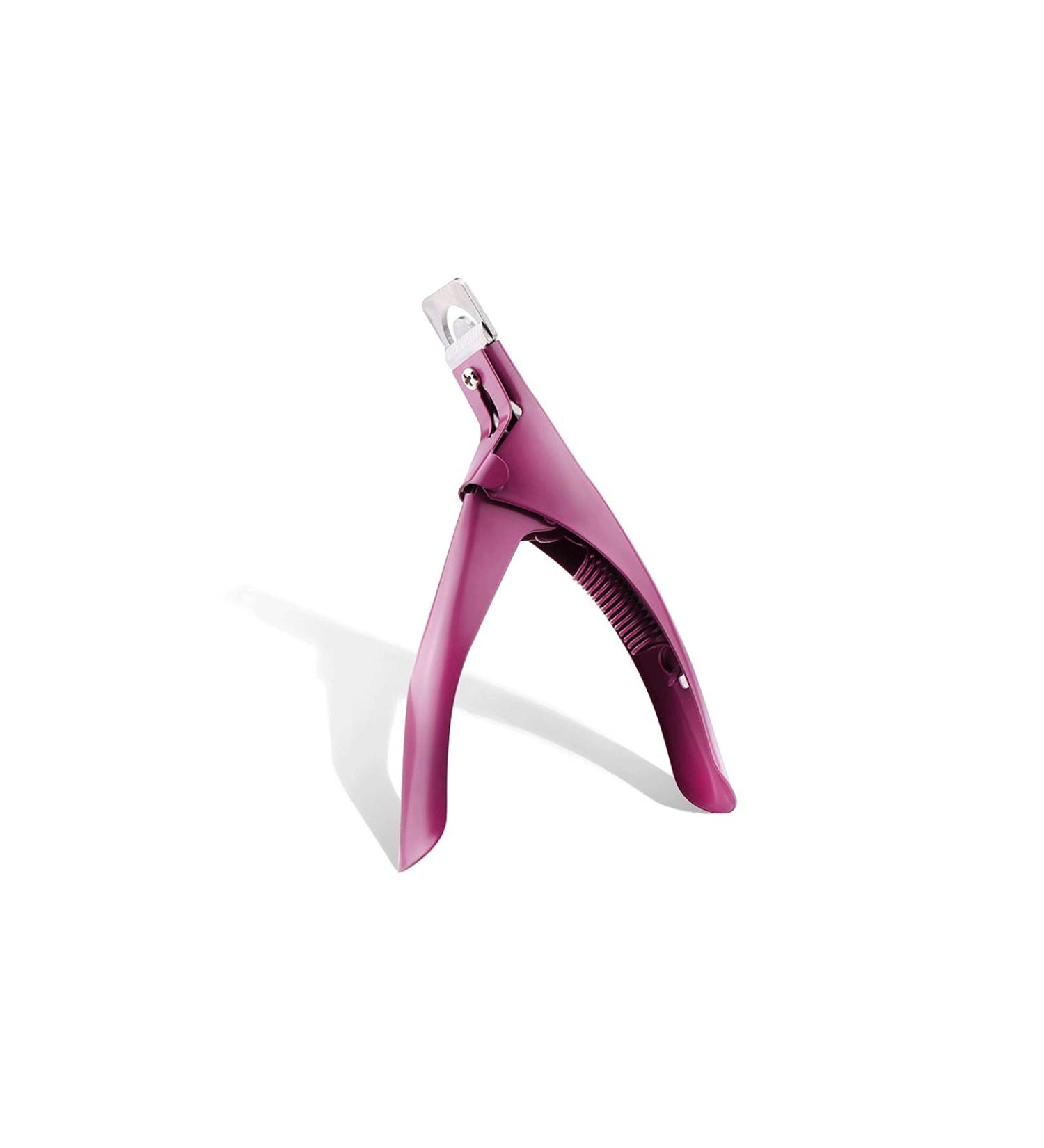 HCHGJKN Nail Clippers Professional Nail Art Clipper Special Type U Word False Tips Edge Cutters Manicure Colorful Stainless Steel Nail Art Tools(Red) - Buy Online on GoSupps.com