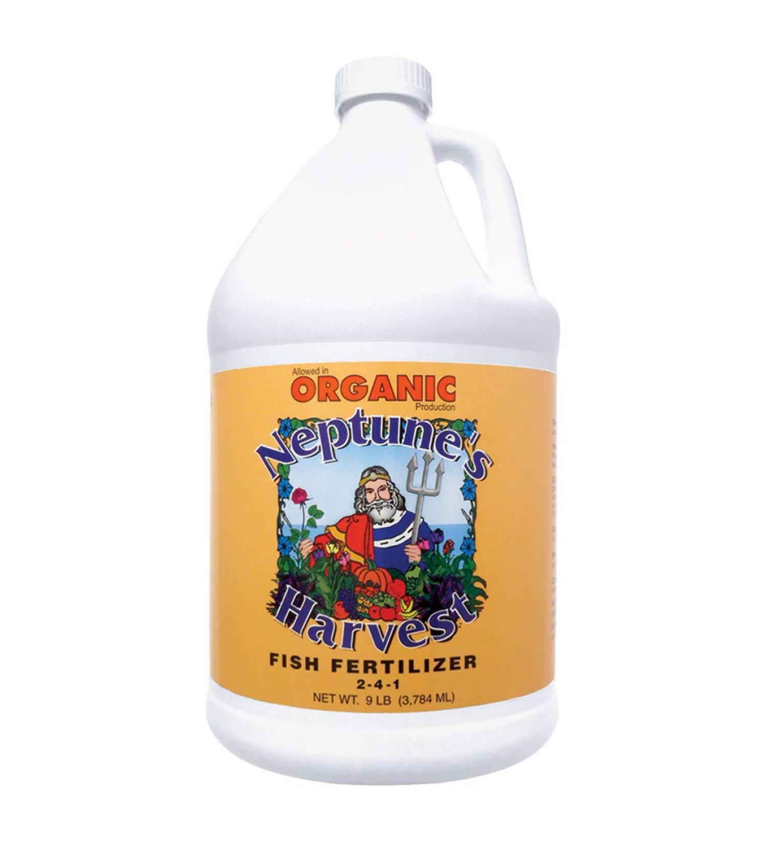 Neptune's Harvest Fish Fertilizer 2-4-1, Gallon 1 Gallon