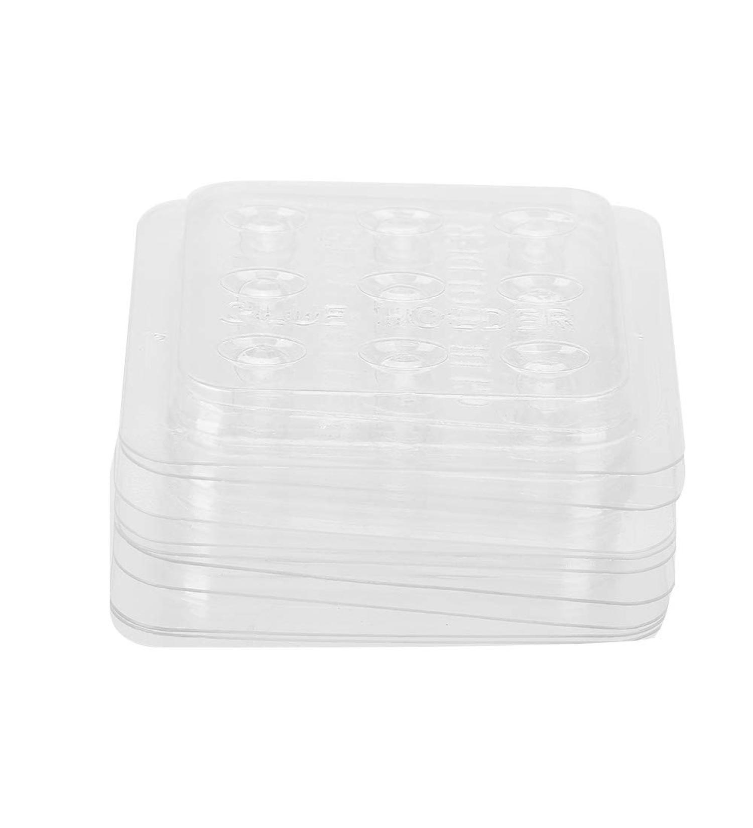 10pcs Eyelash Glue Gasket Holder - Multi-functional Adhesive Extension Pads for False Eyelashes | Beauty & Personal Care Tools - Buy Online on GoSupps.com